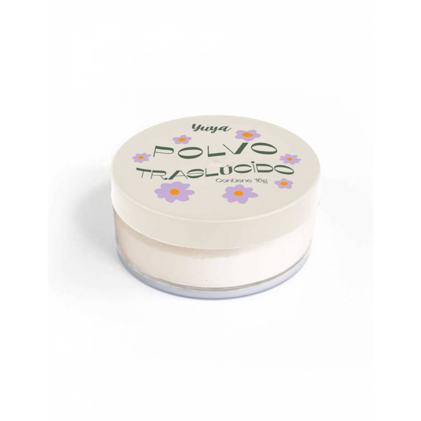 Yuya - Polvo traslúcido con ingredientes naturales 16g + Máscara Para Pestañas Yuya 10g