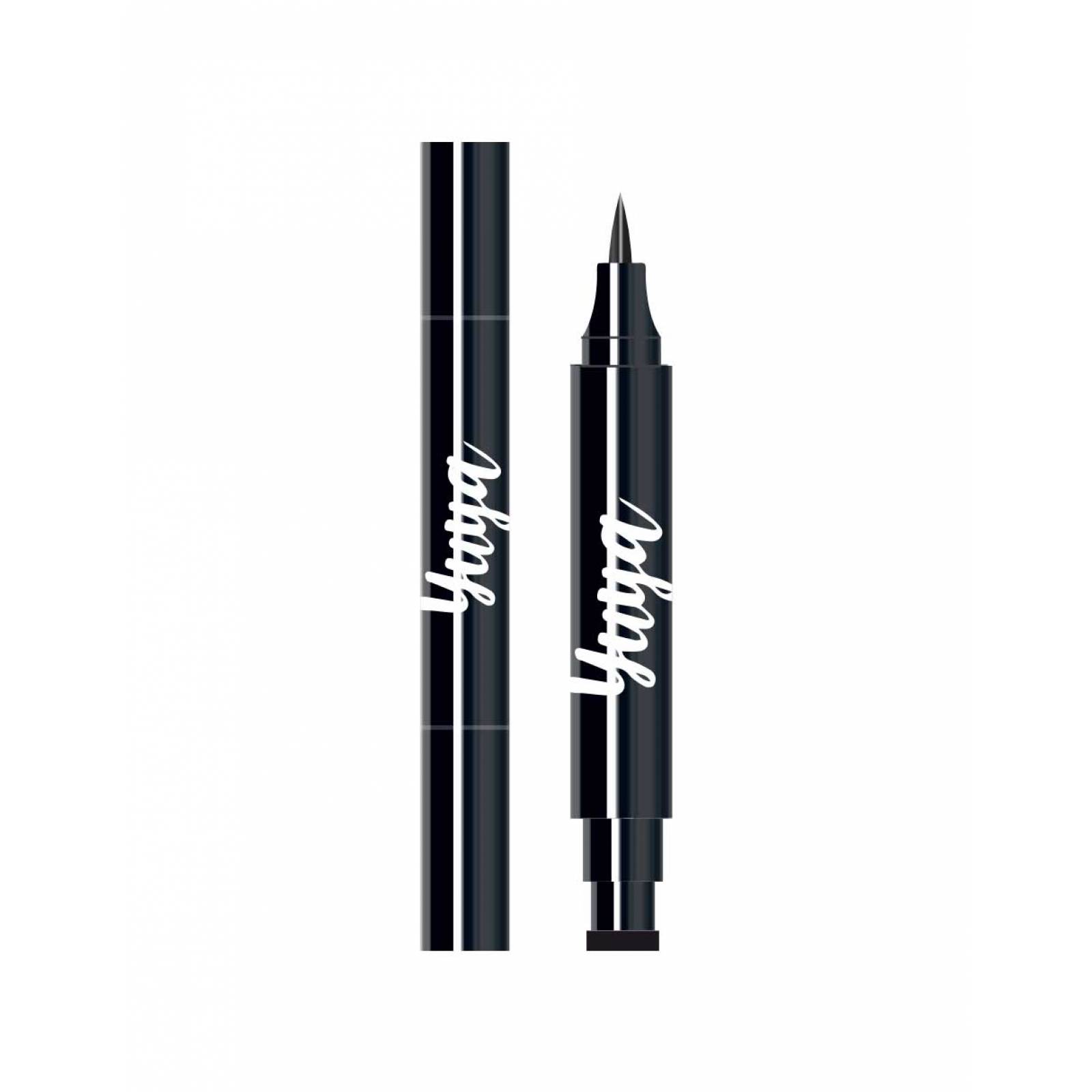 Yuya - Polvo traslúcido con ingredientes naturales 16g + Delineador Cat Eye
