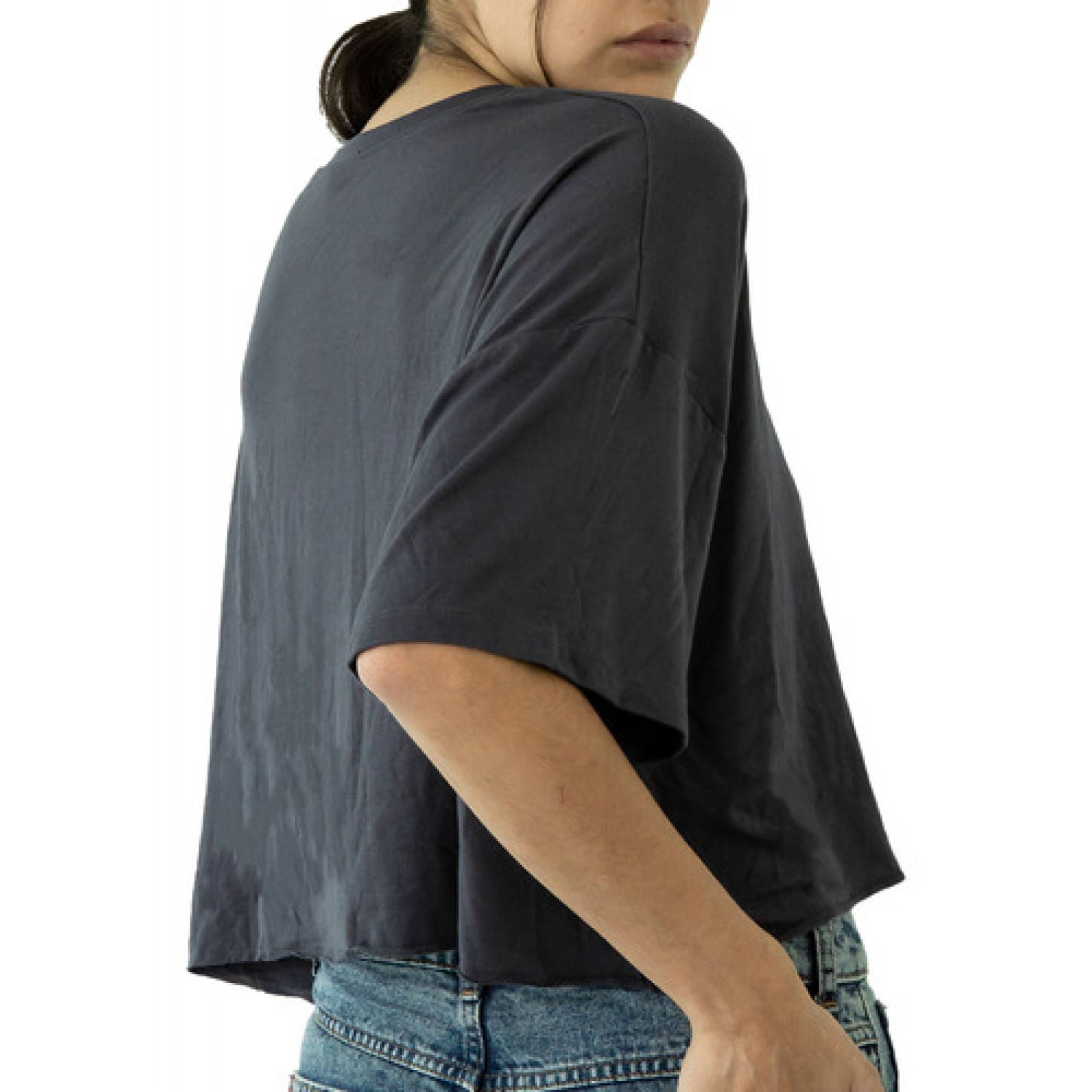 Playera Dama Mujer Relaxed Fit Estampada Rock