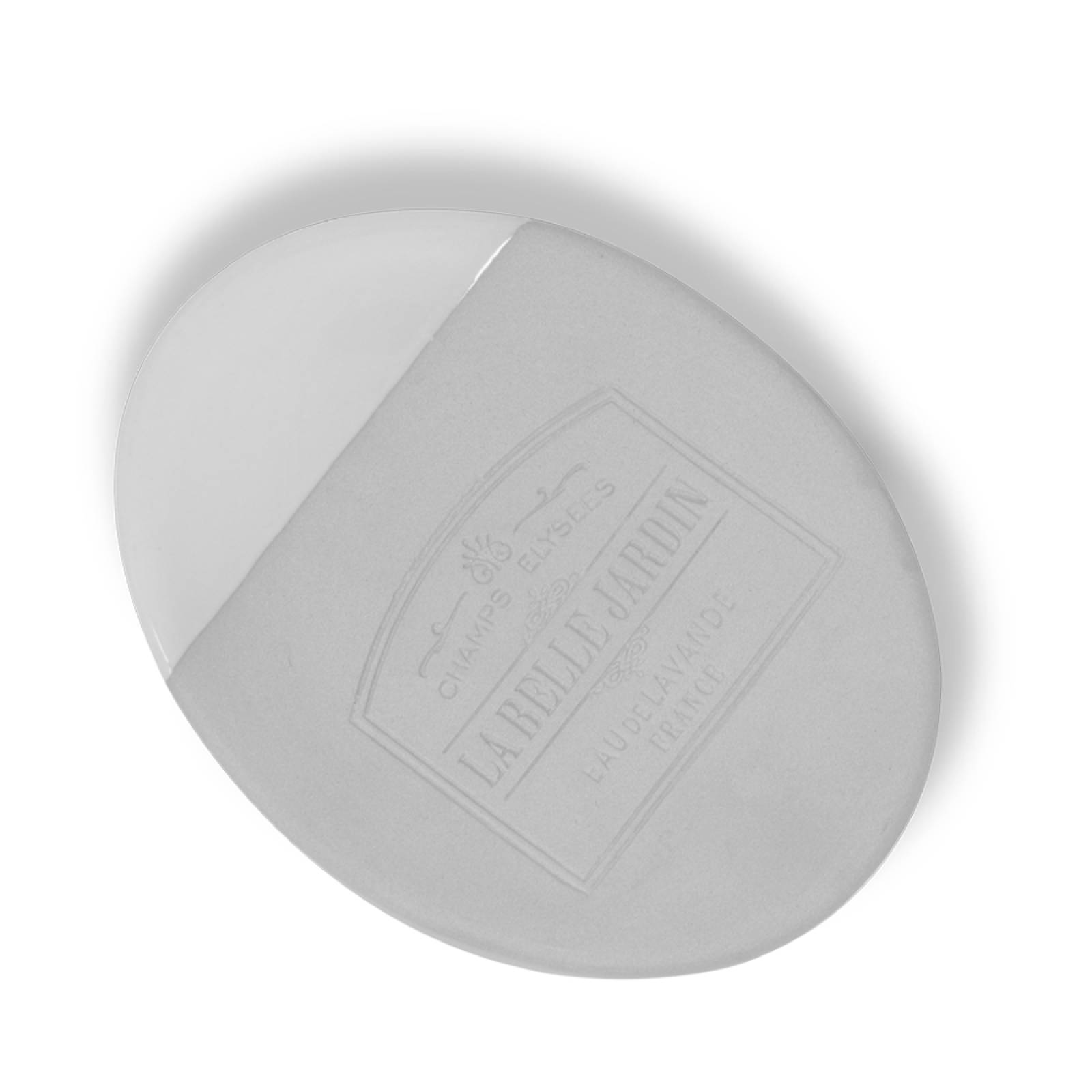 Jabonera de Cerámica Gris con Textura