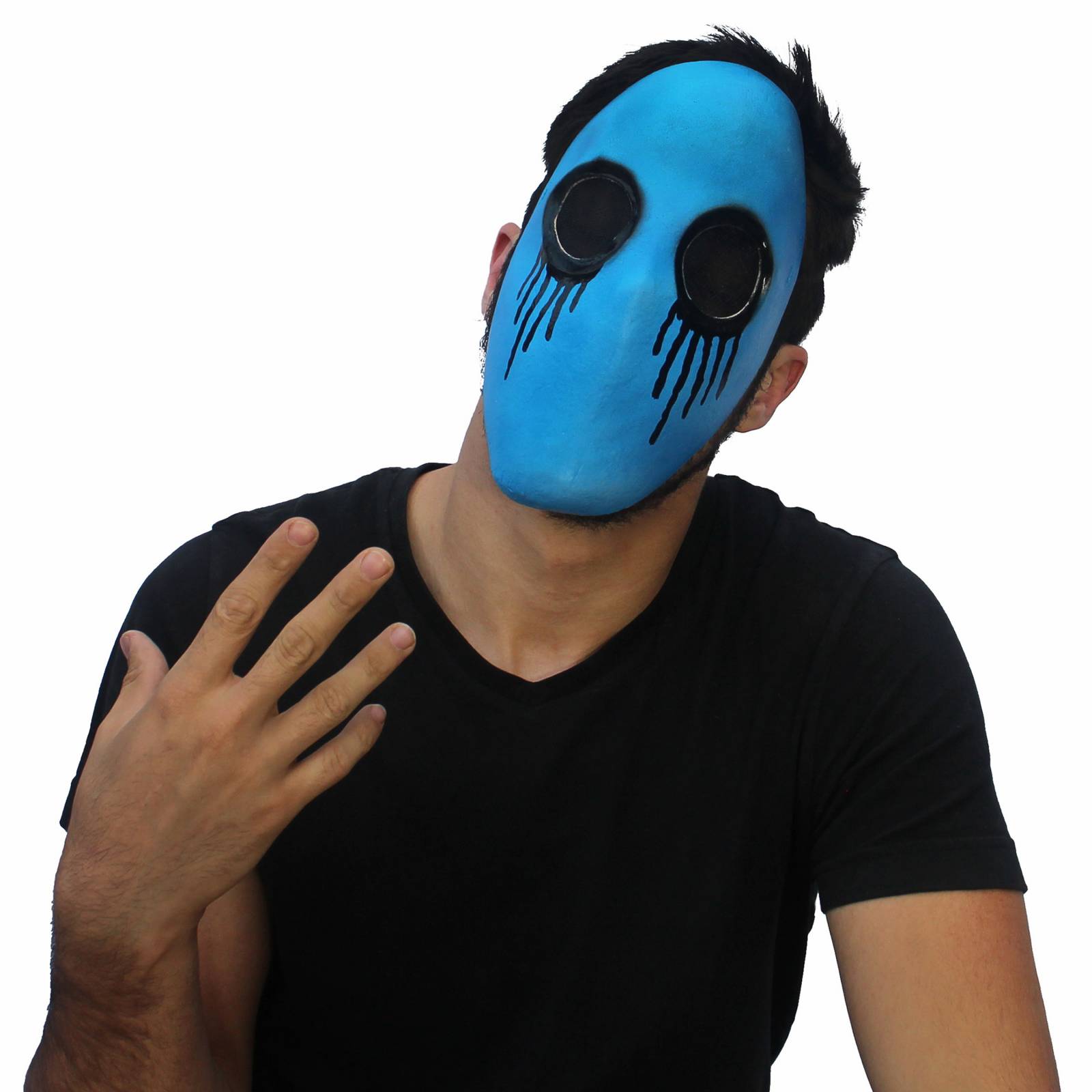 Máscara De Creepypasta Blue Eyeless Disfraz Halloween Ghoulish Productions