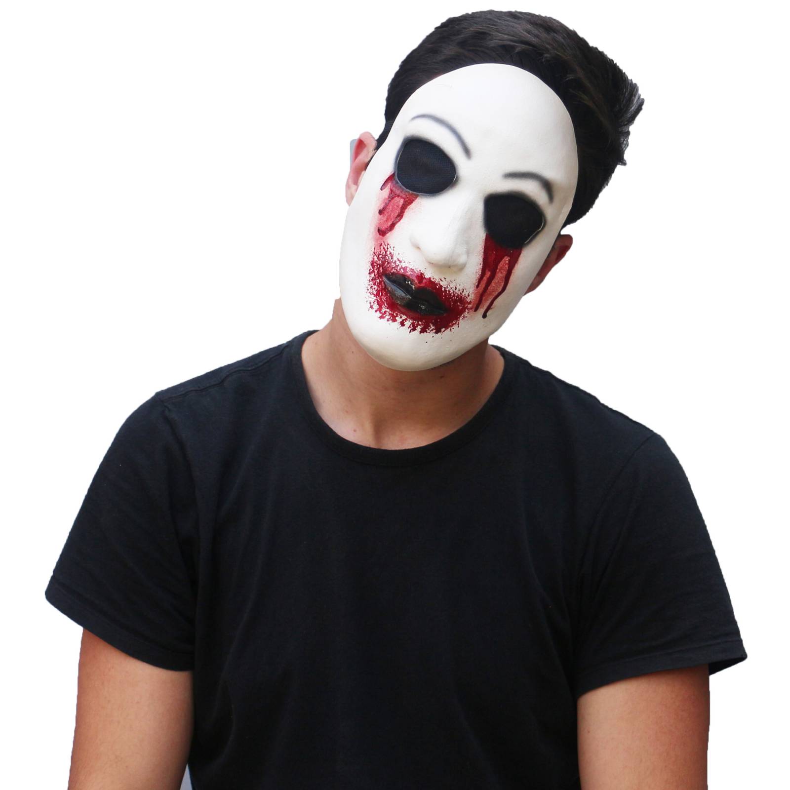 Máscara De Creepy Pasta Zalgo Disfraz Cosplay Halloween Ghoulish Productions