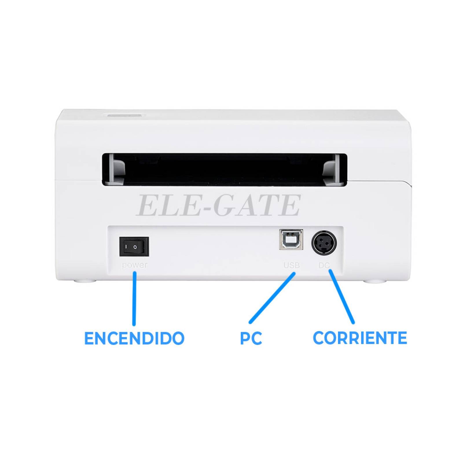 Impresora Térmica De Etiquetas códigos De Barras Con Ethernet Rj45