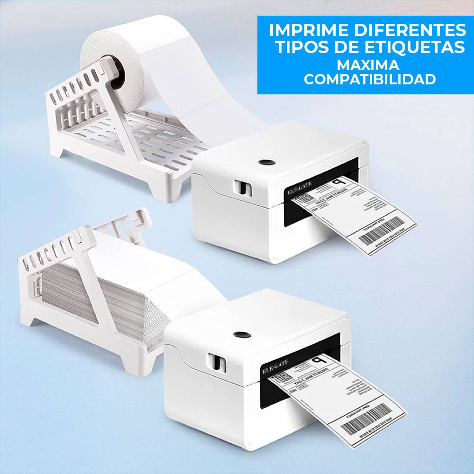 Impresora Térmica De Etiquetas códigos De Barras Con Ethernet Rj45