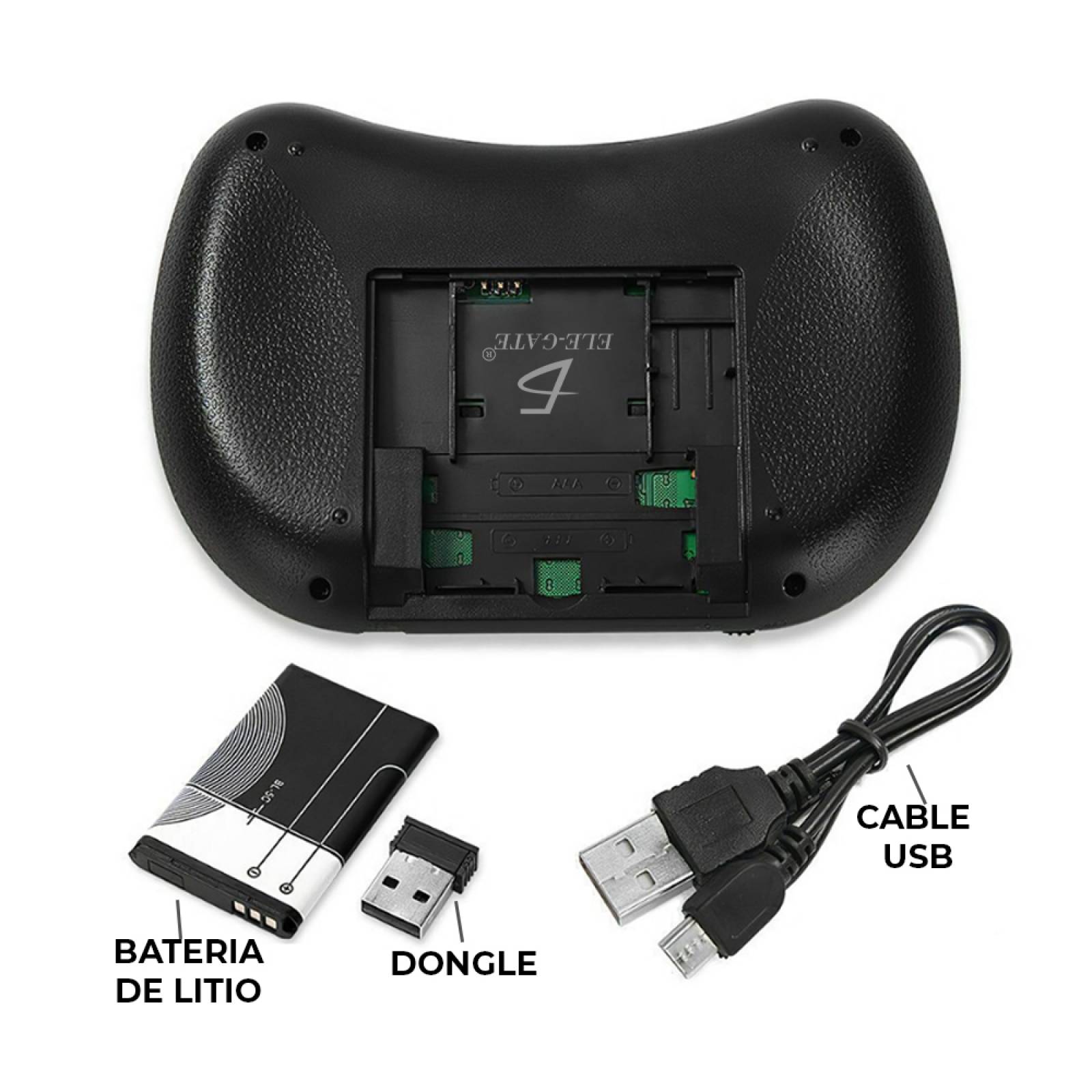 mini teclado inalambrico touchpad Español Tv Box