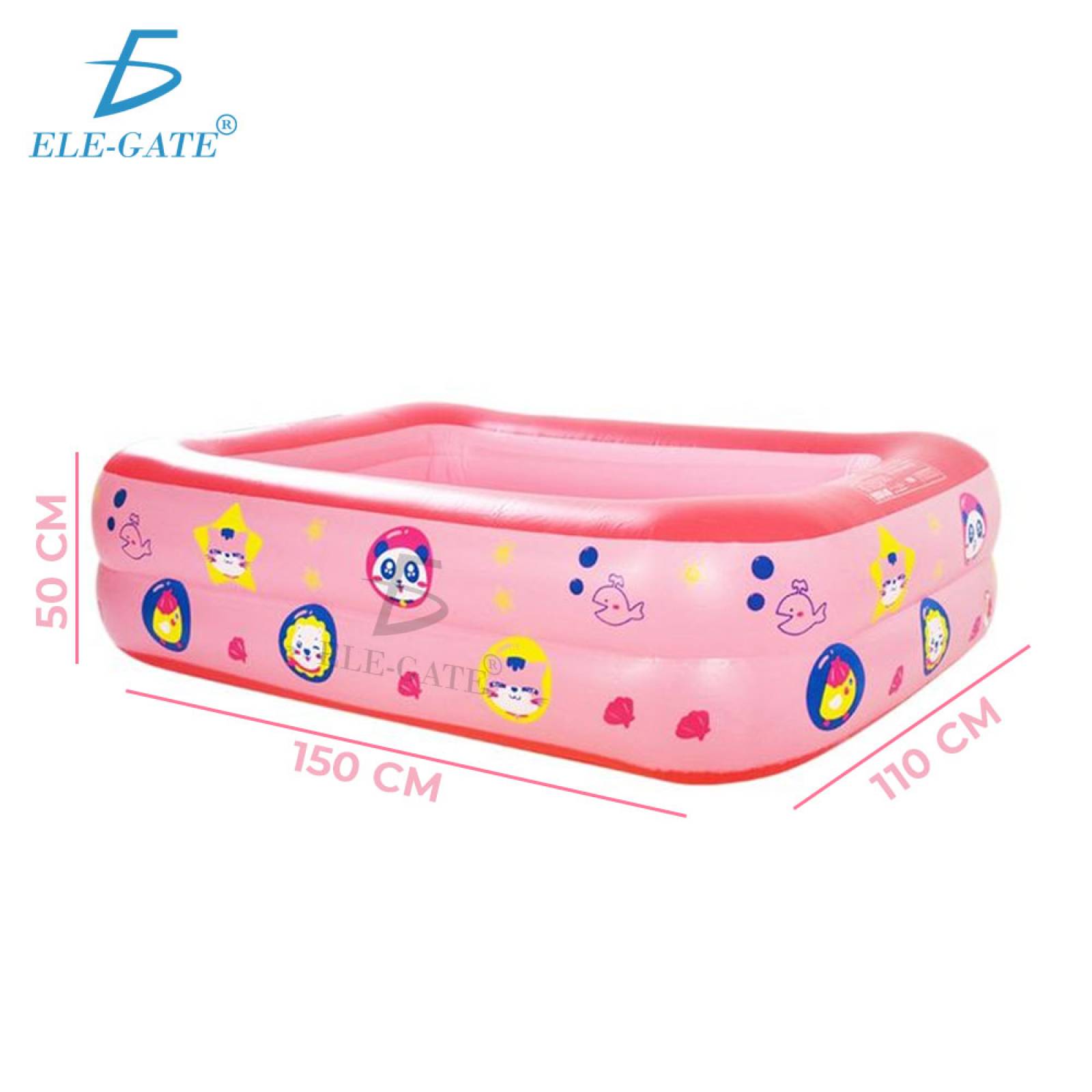 Piscina Inflable para el Hogar Rosa150*110*50 cm