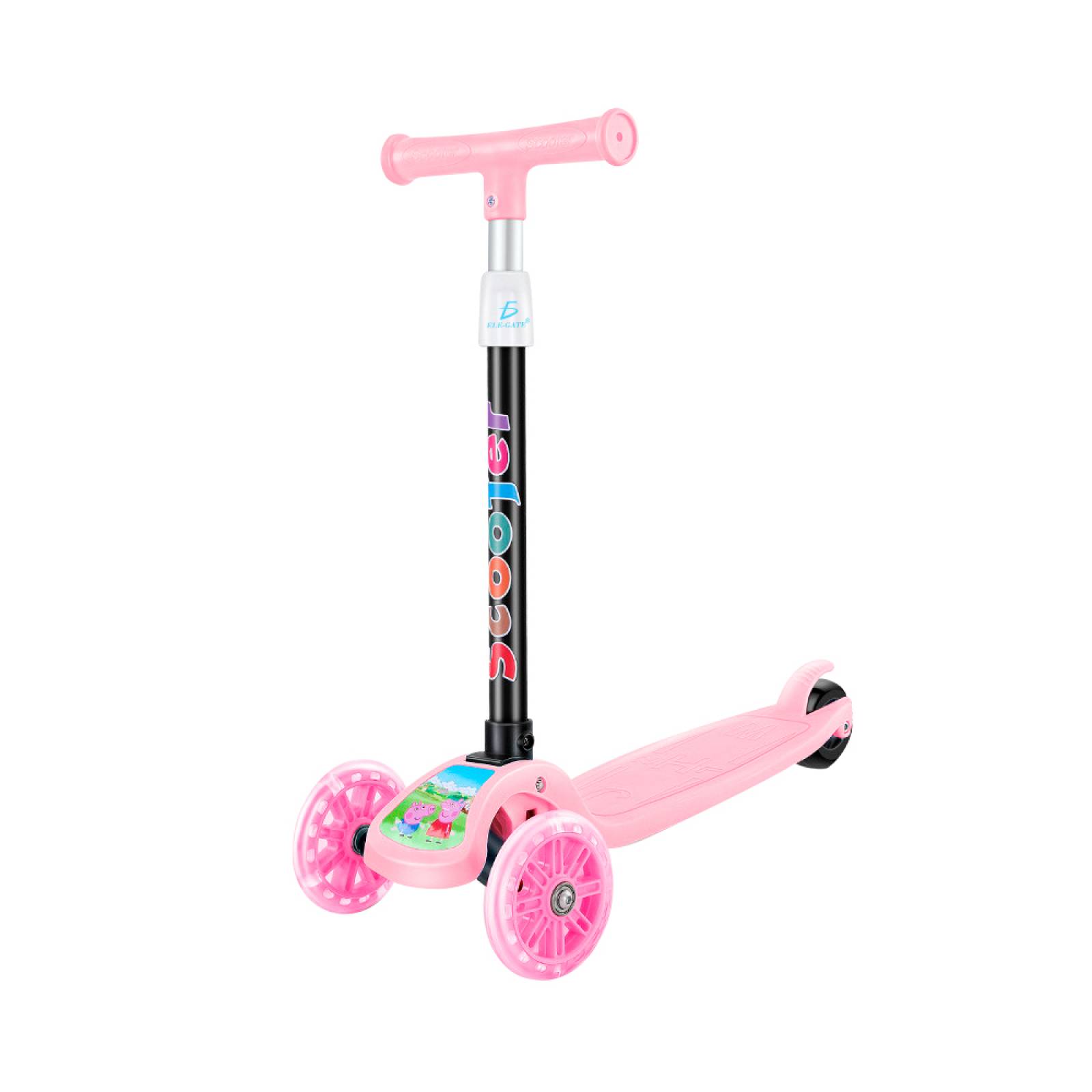 Patin Diablo Scooter Montable 3 Ruedas Luces Led Patineta