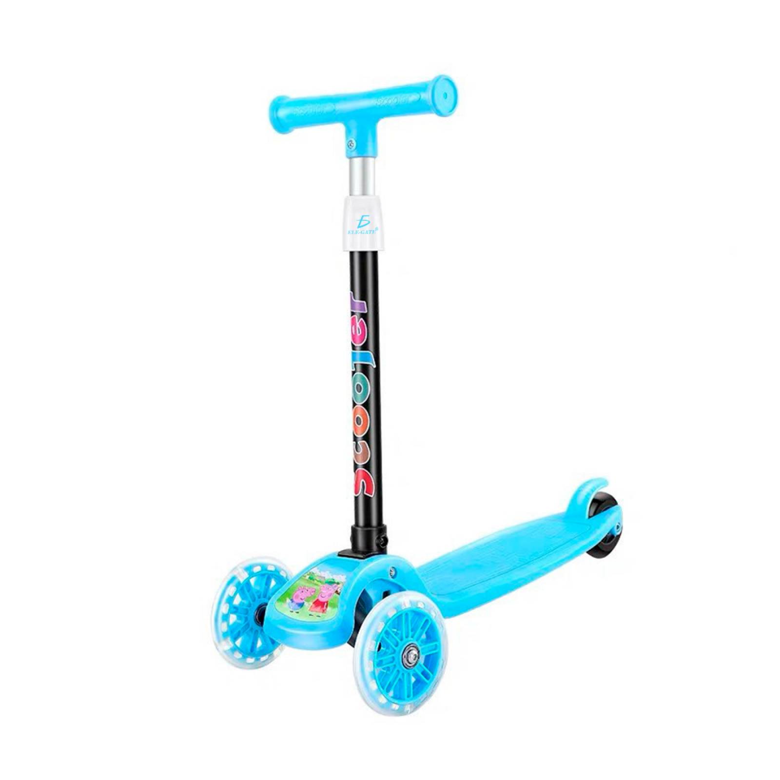 Patin Diablo Scooter Montable 3 Ruedas Luces Led Patineta
