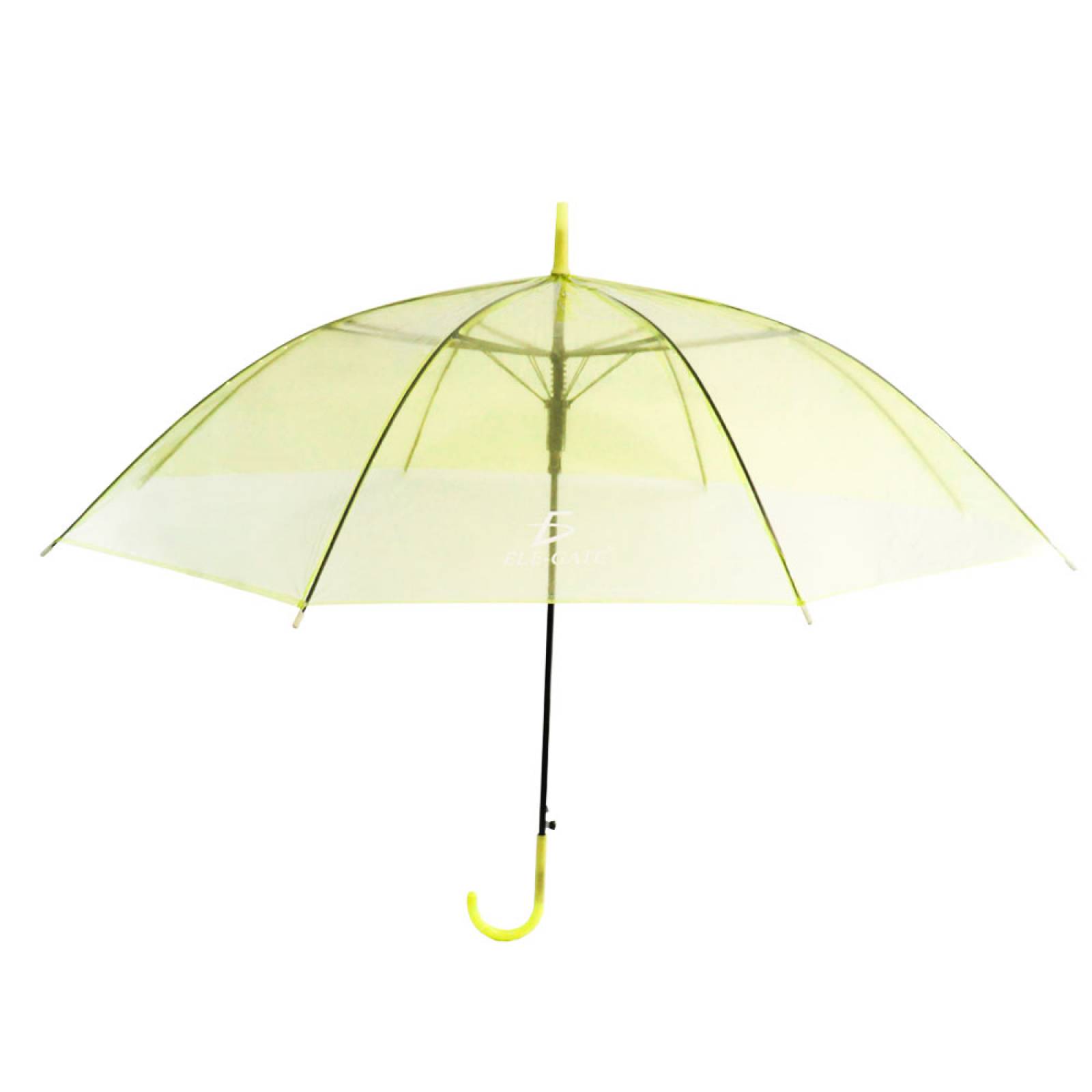 sombrilla Paraguas Transparente De Colores