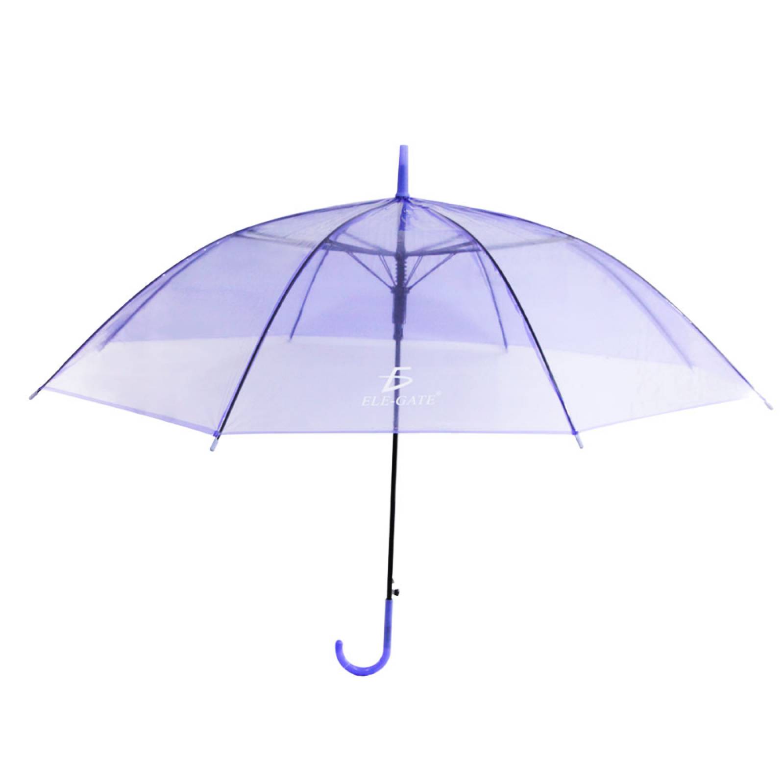 sombrilla Paraguas Transparente De Colores