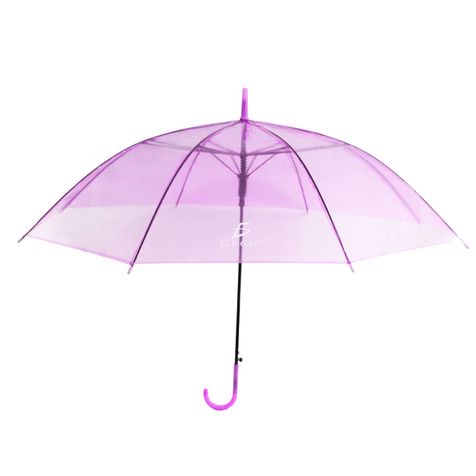 sombrilla Paraguas Transparente De Colores