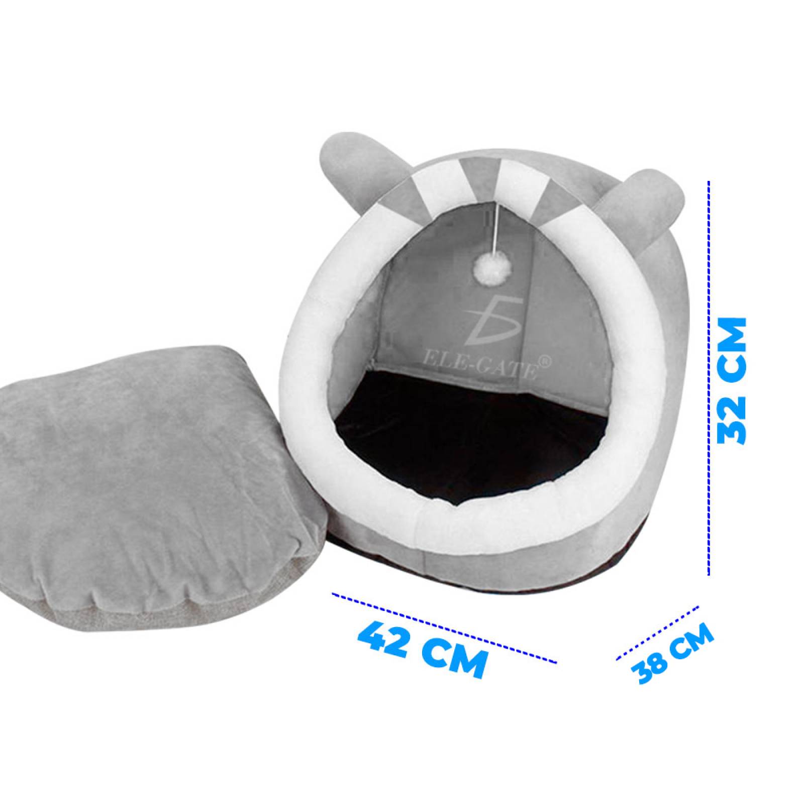 Cama Casa de Mascota Gato en Forma de IGLU