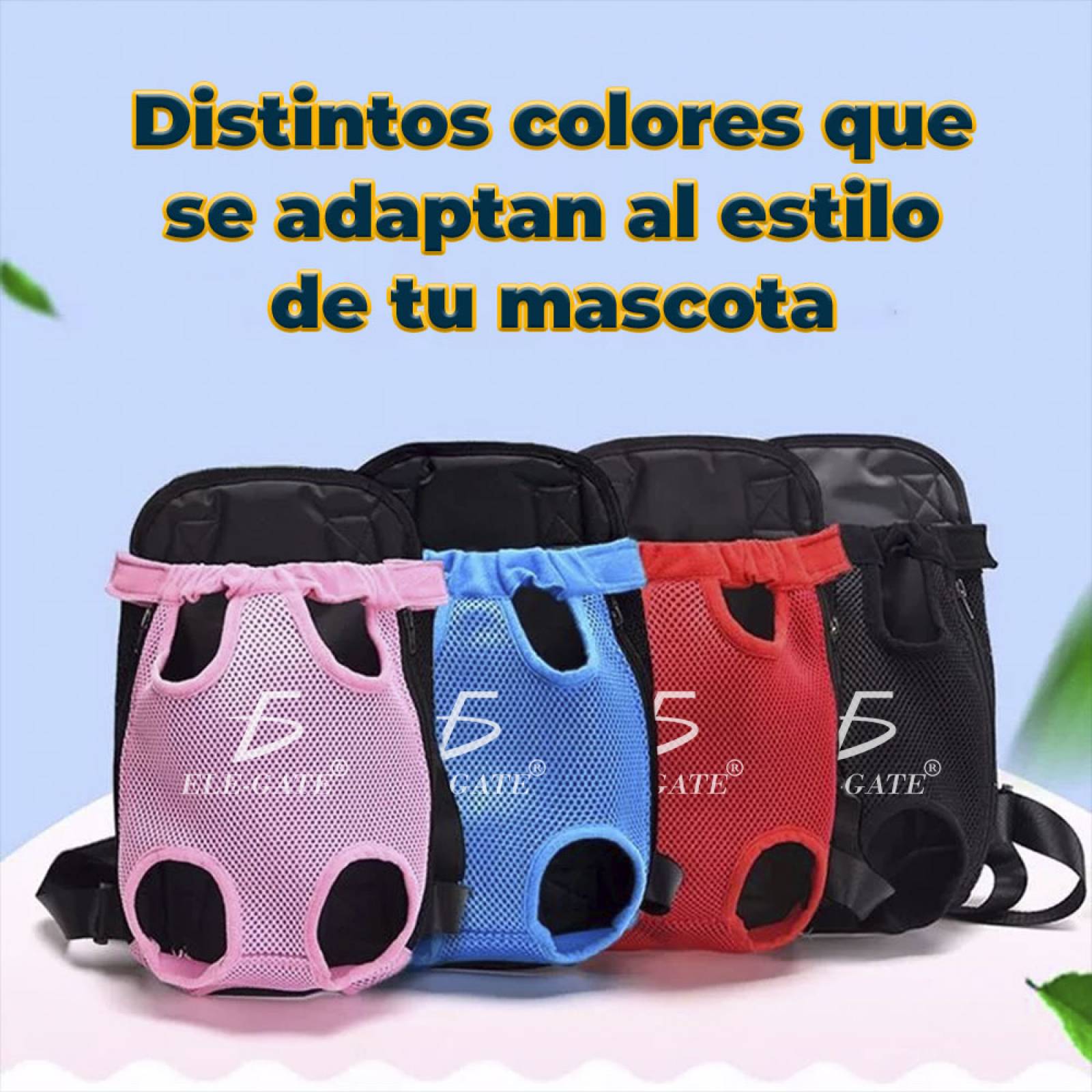 Mochila Porta Mascotas Transpirable y Portátil - Comodidad y Estilo para Tus Aventuras con tu Mascota