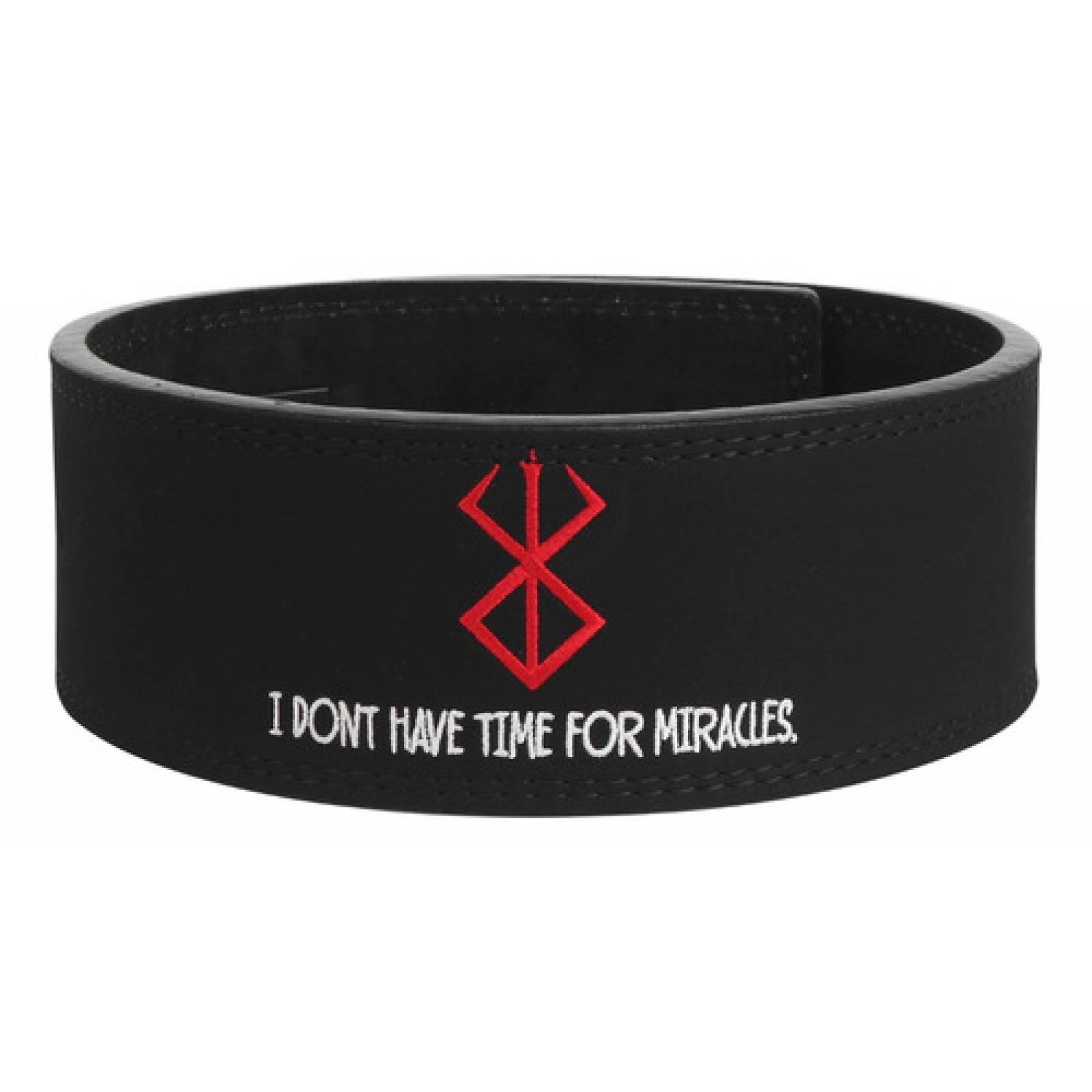 Cinto Faja Powerlift Gym Pesas Anime Berserk Logo Gamuza Sbd