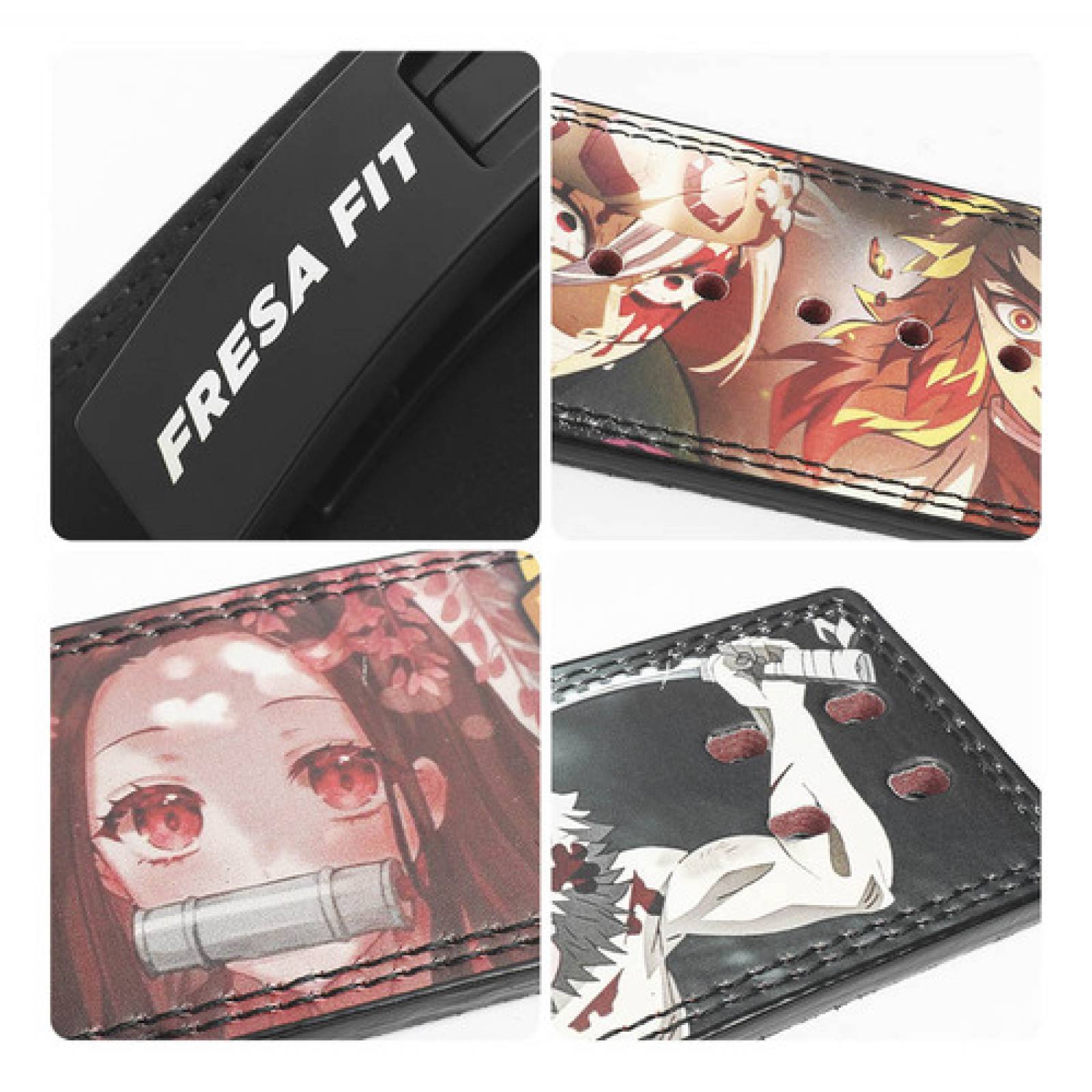 Cinto Faja Powerlift Gym Pesas Anime Demon Slayer Sbd