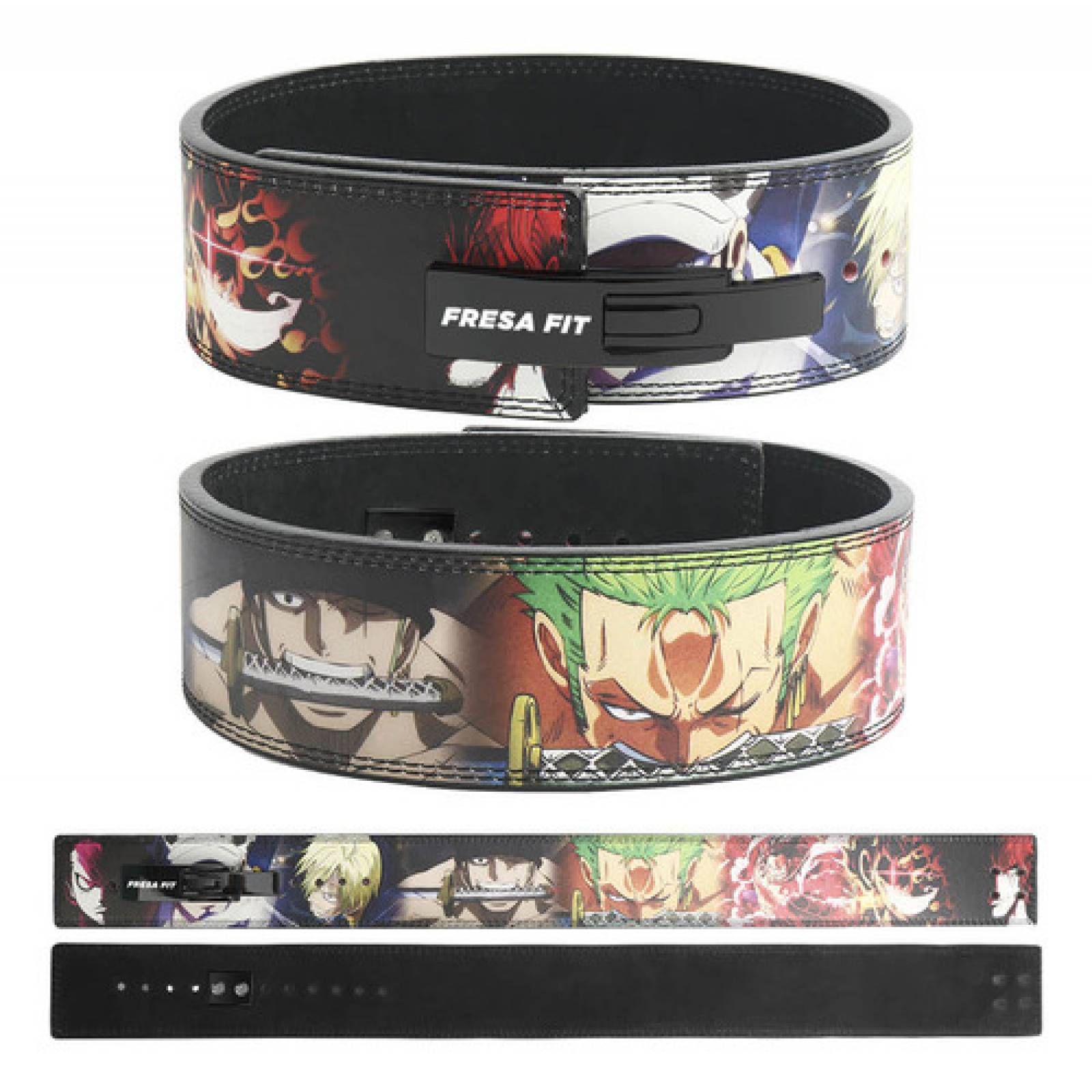 Cinto Faja Powerlift Gym Pesas Anime One Piece Sbd