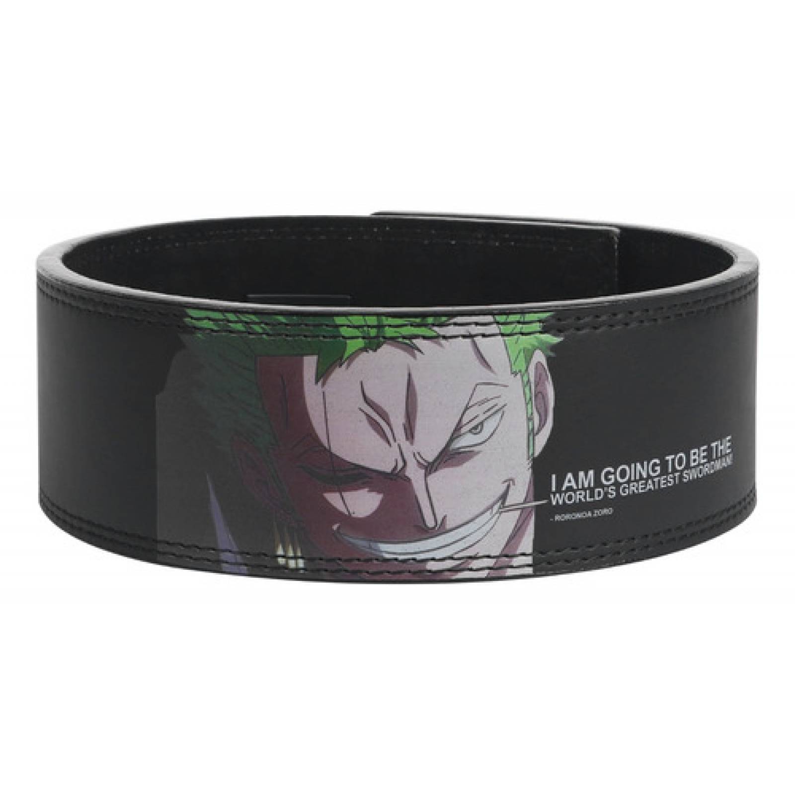 Cinto Faja Powerlift Gym Pesas Anime One Piece Zoro Cara Sbd