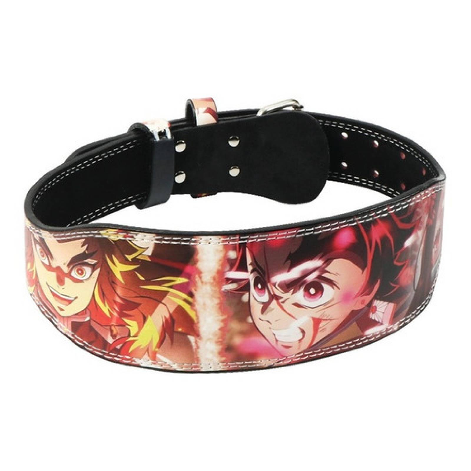 Faja Cinto Premium Gym Pesas De Anime Demon Slayer Fuego