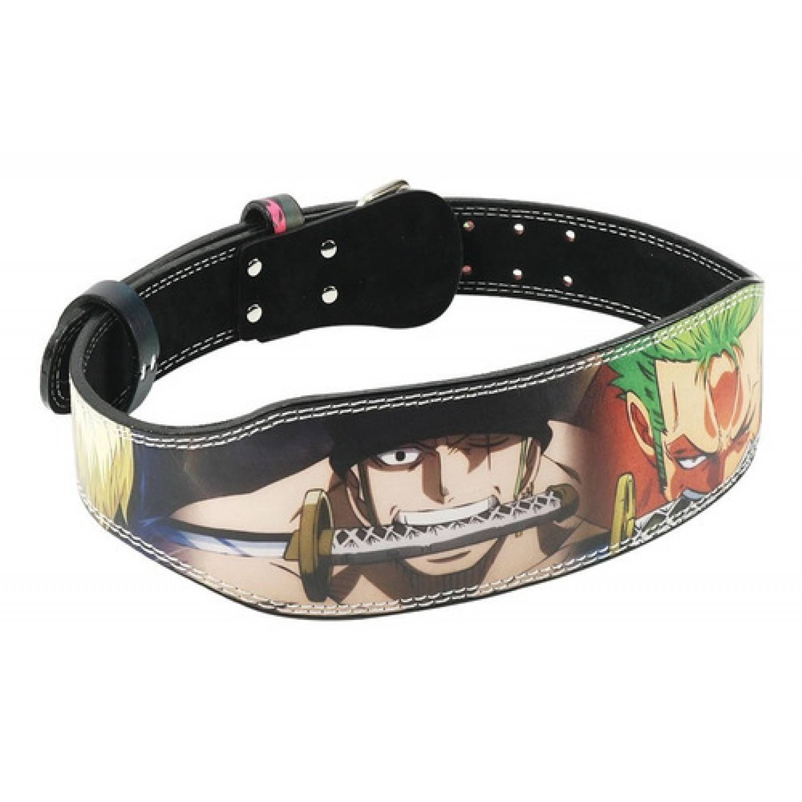 Faja Cinto Premium Gym Pesas De Anime One Piece Doble Zoro