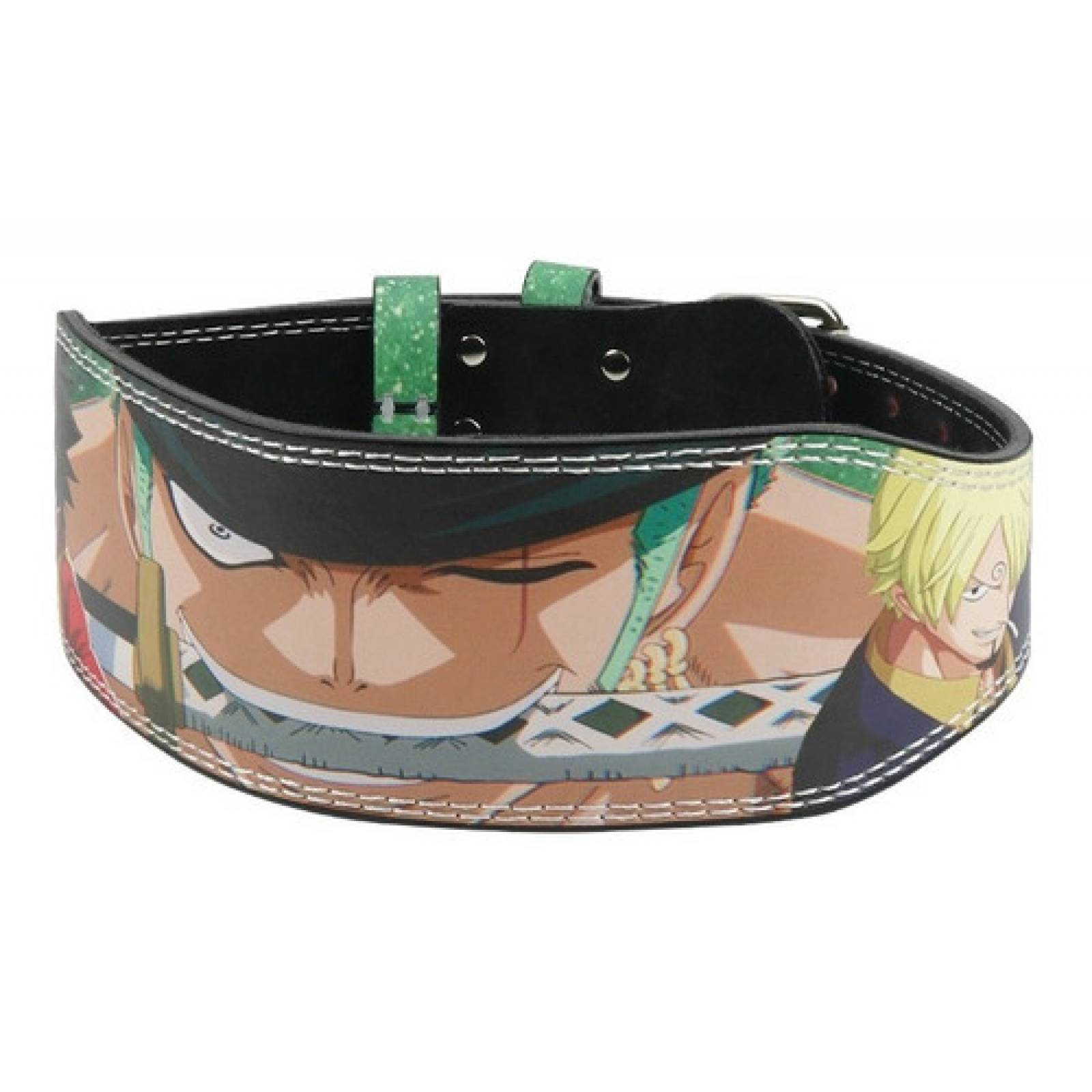 Faja Cinto Premium Gym Pesas De Anime One Piece Verde