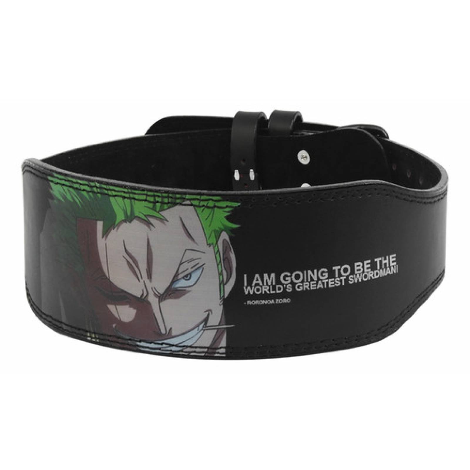 Faja Cinto Premium Gym Pesas De Anime One Piece Zoro Cara