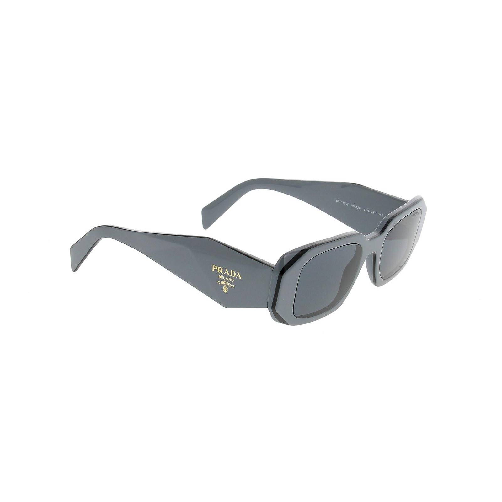 Prada SPR 17WS 11N-09T Symbole Rectangle Dark Grey