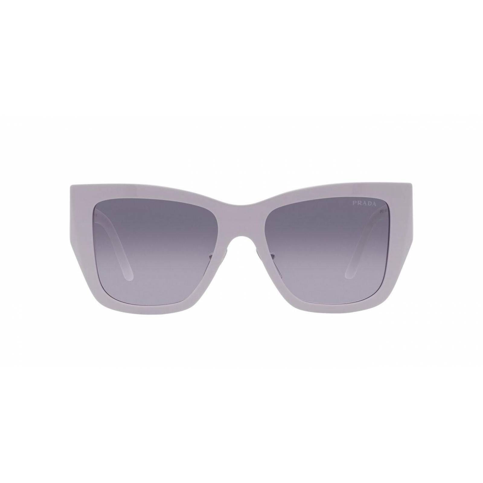 Prada SPR 21Y 07Z-08I Square Shape Gris Blanco