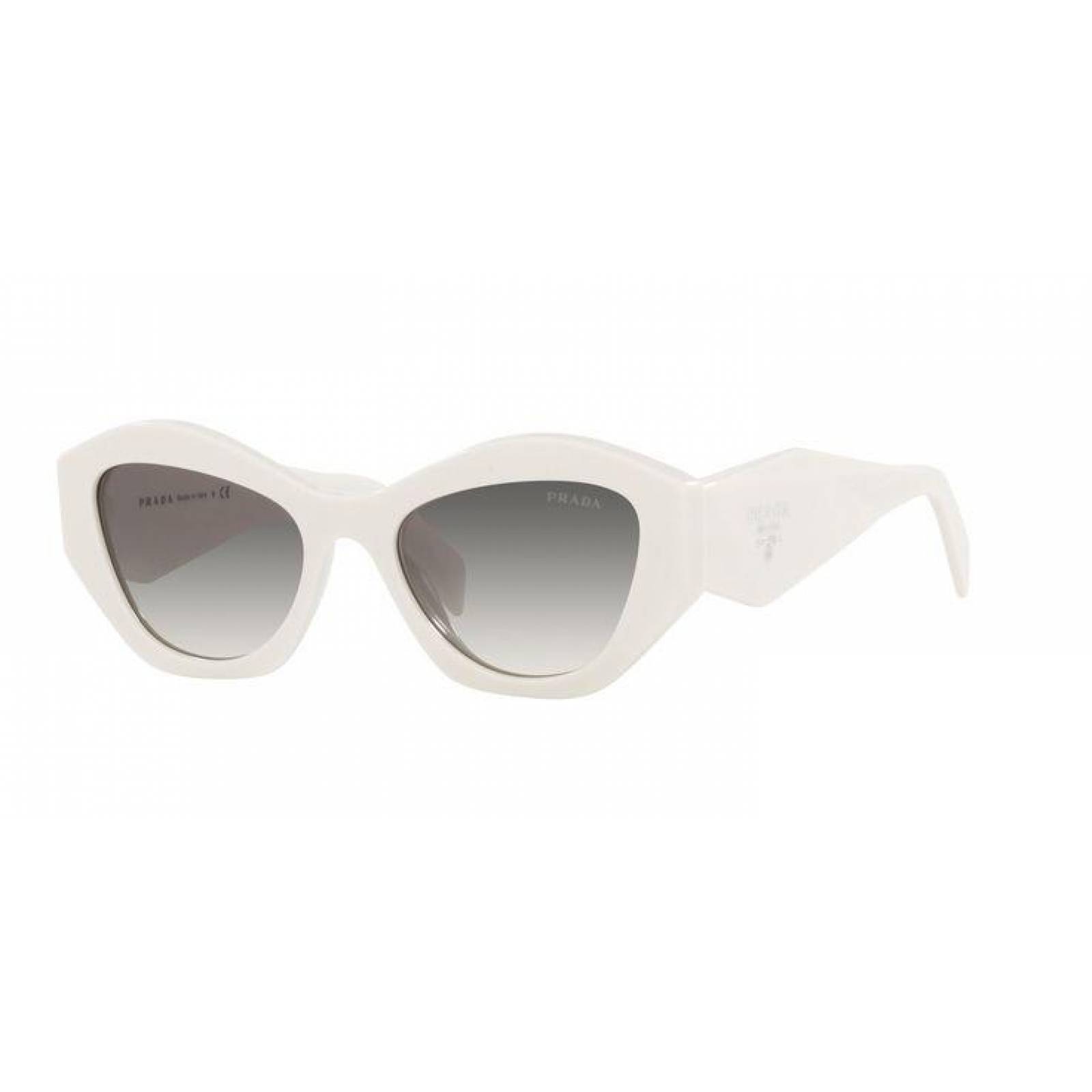 Prada SPR 07Y 142130 Symbole abstract Gris Degradado Blanco