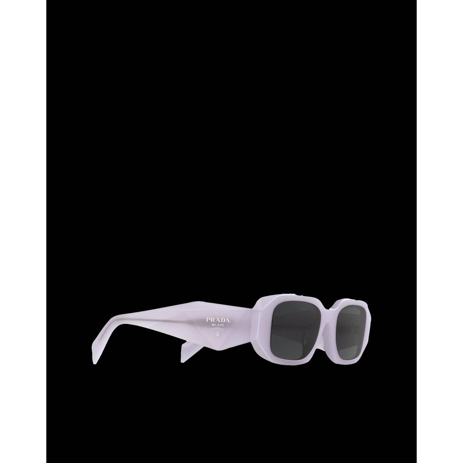 Prada SPR 17W 04Z-5S0 Symbole Rectangle Lila Negro original