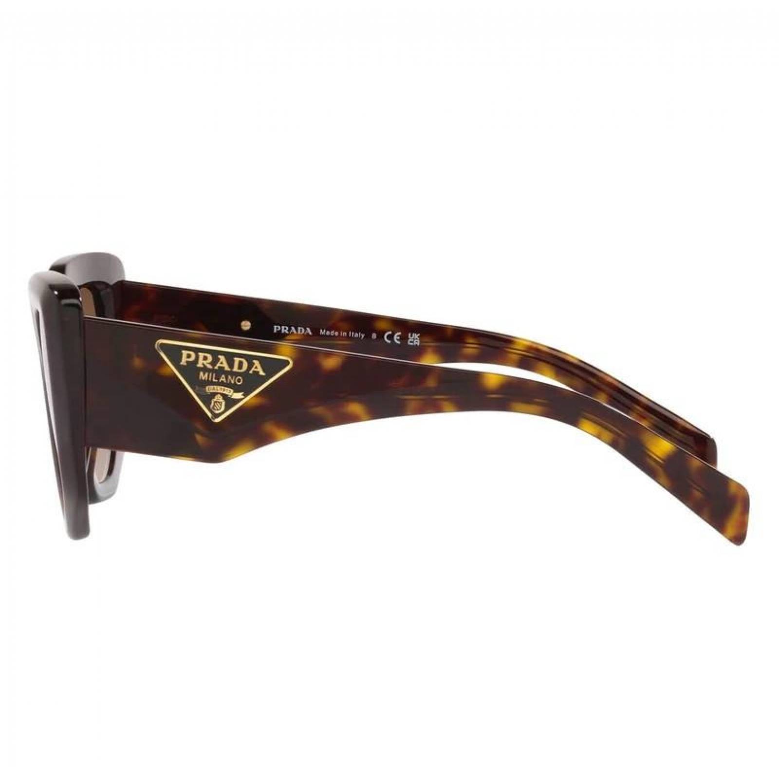 Prada SPR 14Z 2AU-6S1 Butterfly Shape Cafe Degradado