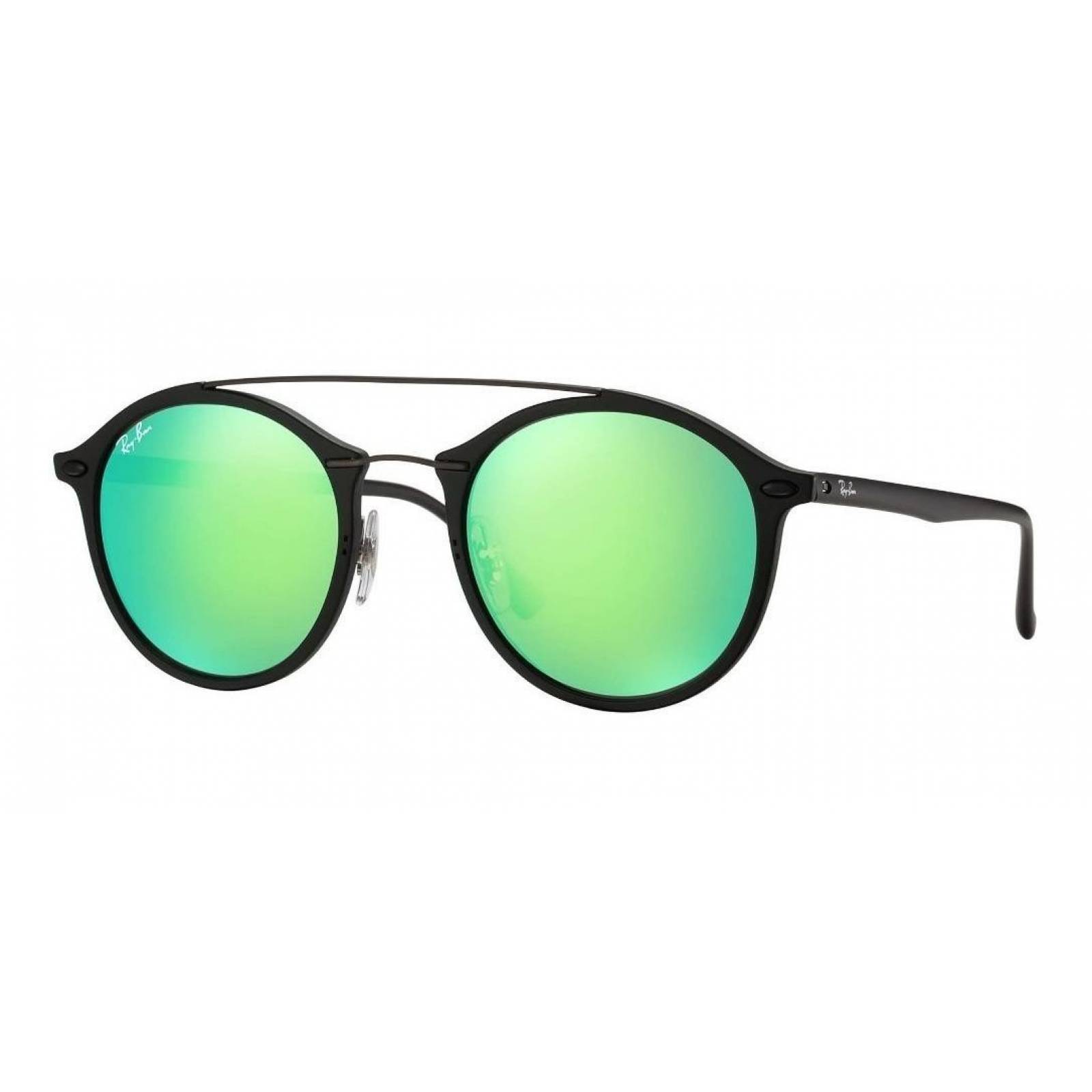 Ray Ban Rb4266 601s3r Round Double Bridge Lightray Verde