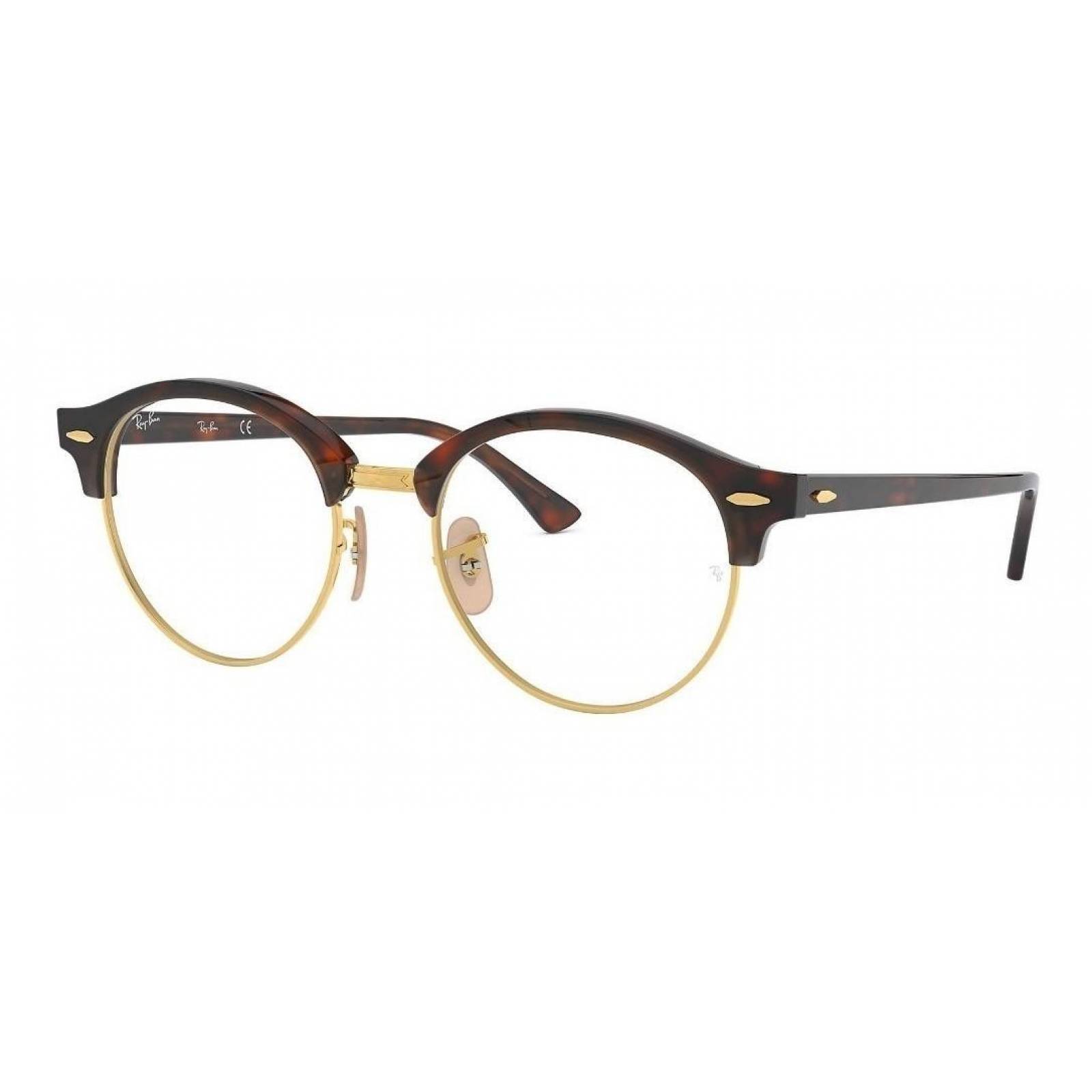 Ray Ban Oftalmico Rb4246v 2372 Clubround Optics Carey Dorado