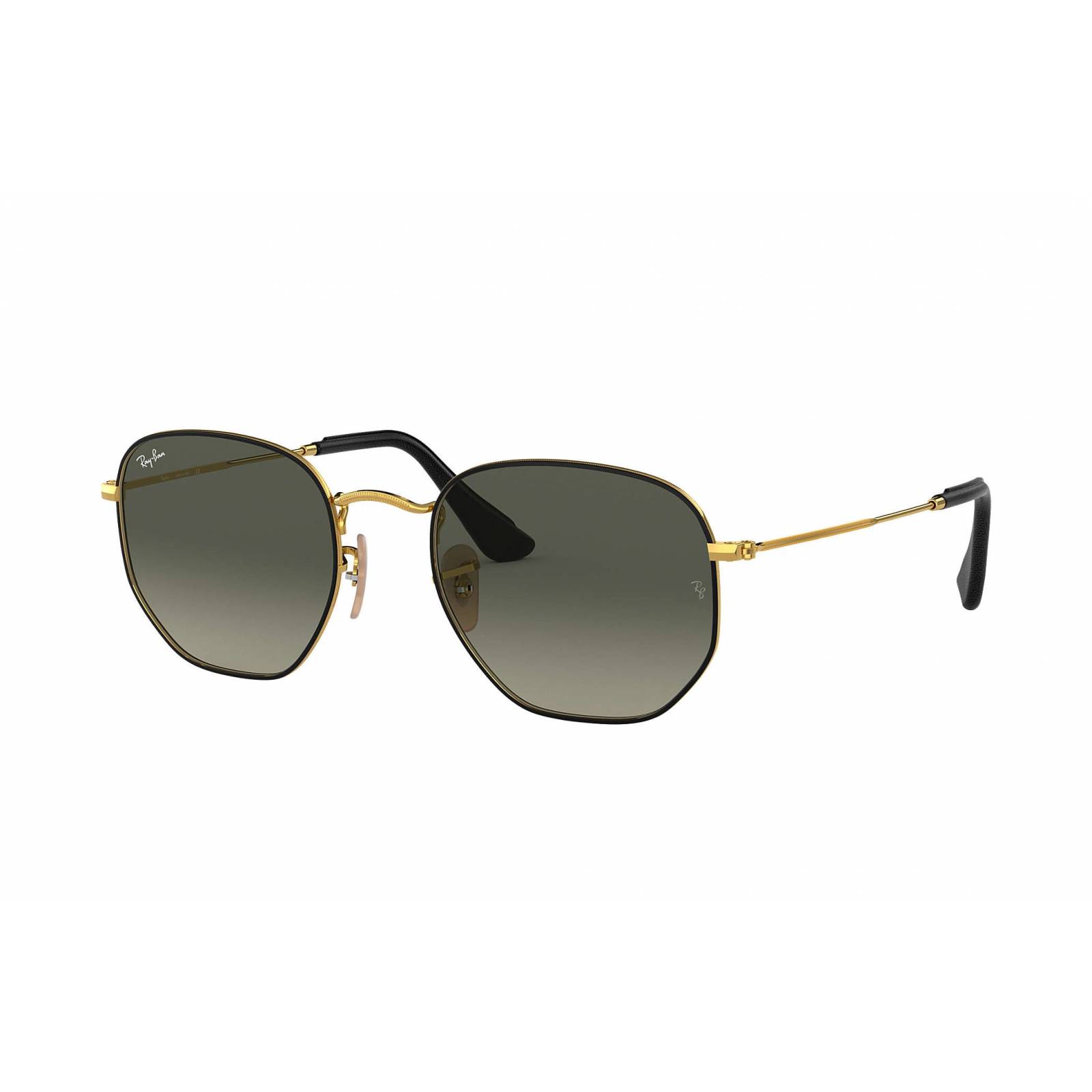 Ray Ban Rb3548n 905471 Hexagonal Flat Negro Degradado Piel @ Colletion