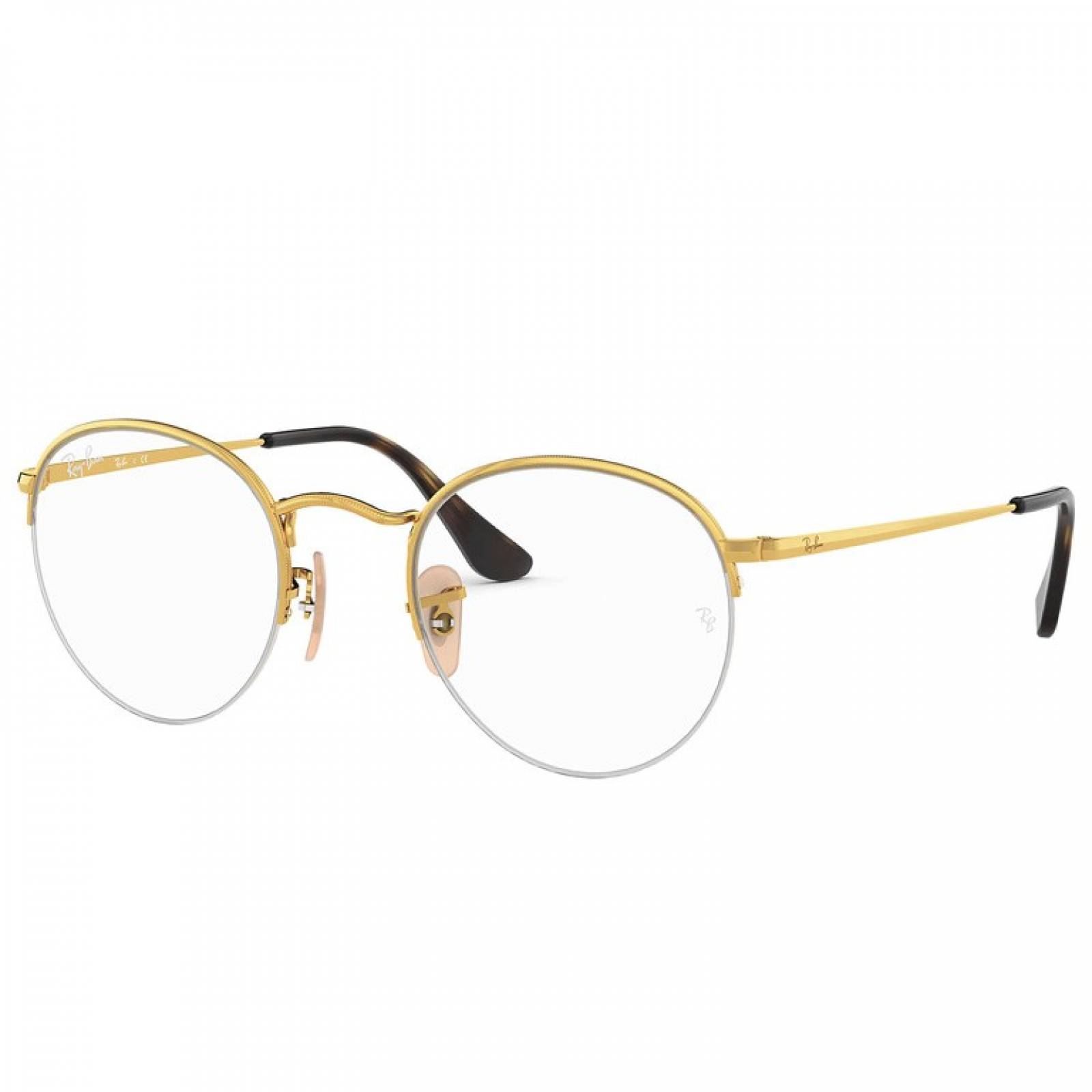 Ray Ban Oftalmico Rb3947v 2500 Round Gaze Dorado Carey