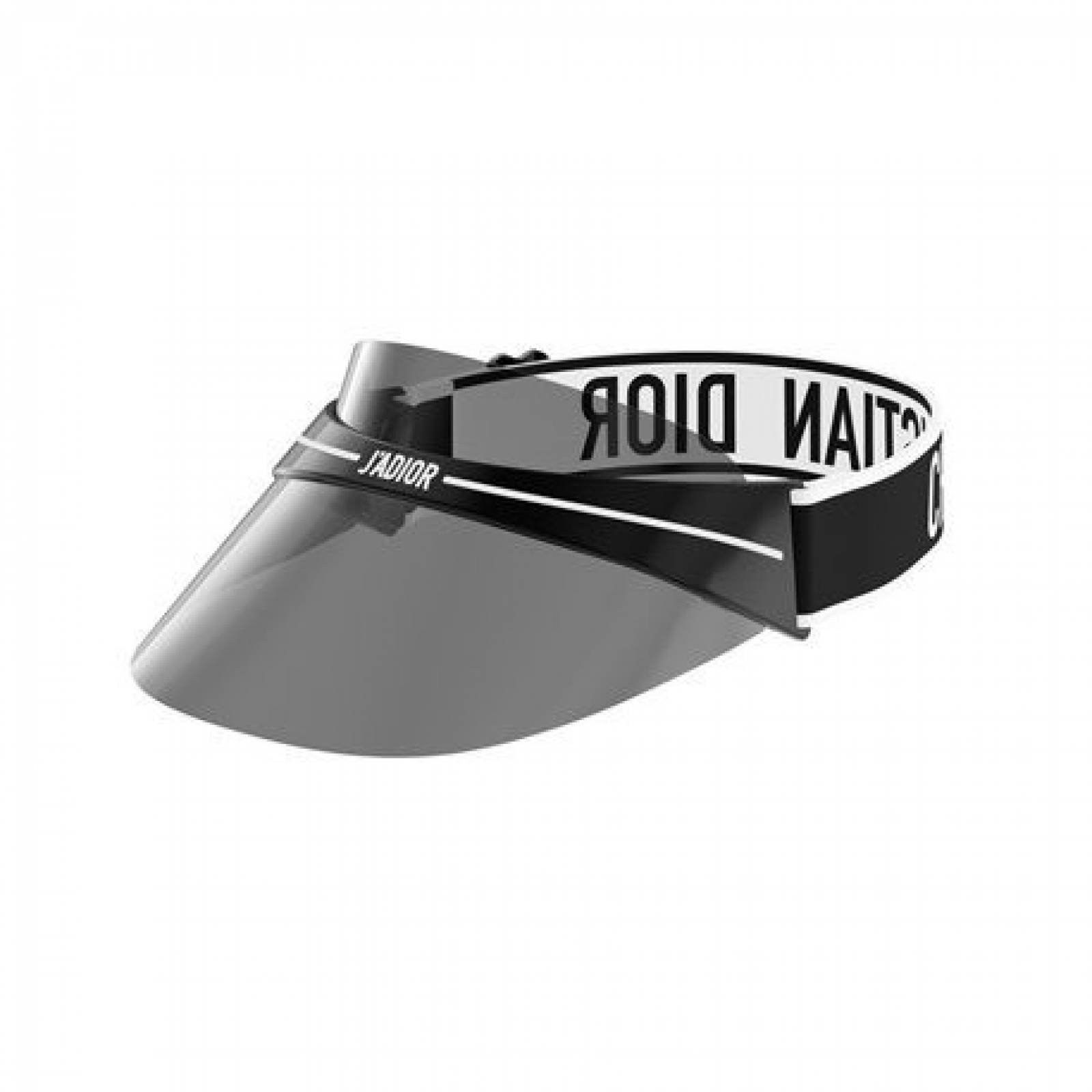 Christian Dior DIORCLUB1 Visera, Plástico Unisex, Color Negro (Sin Accesorios)