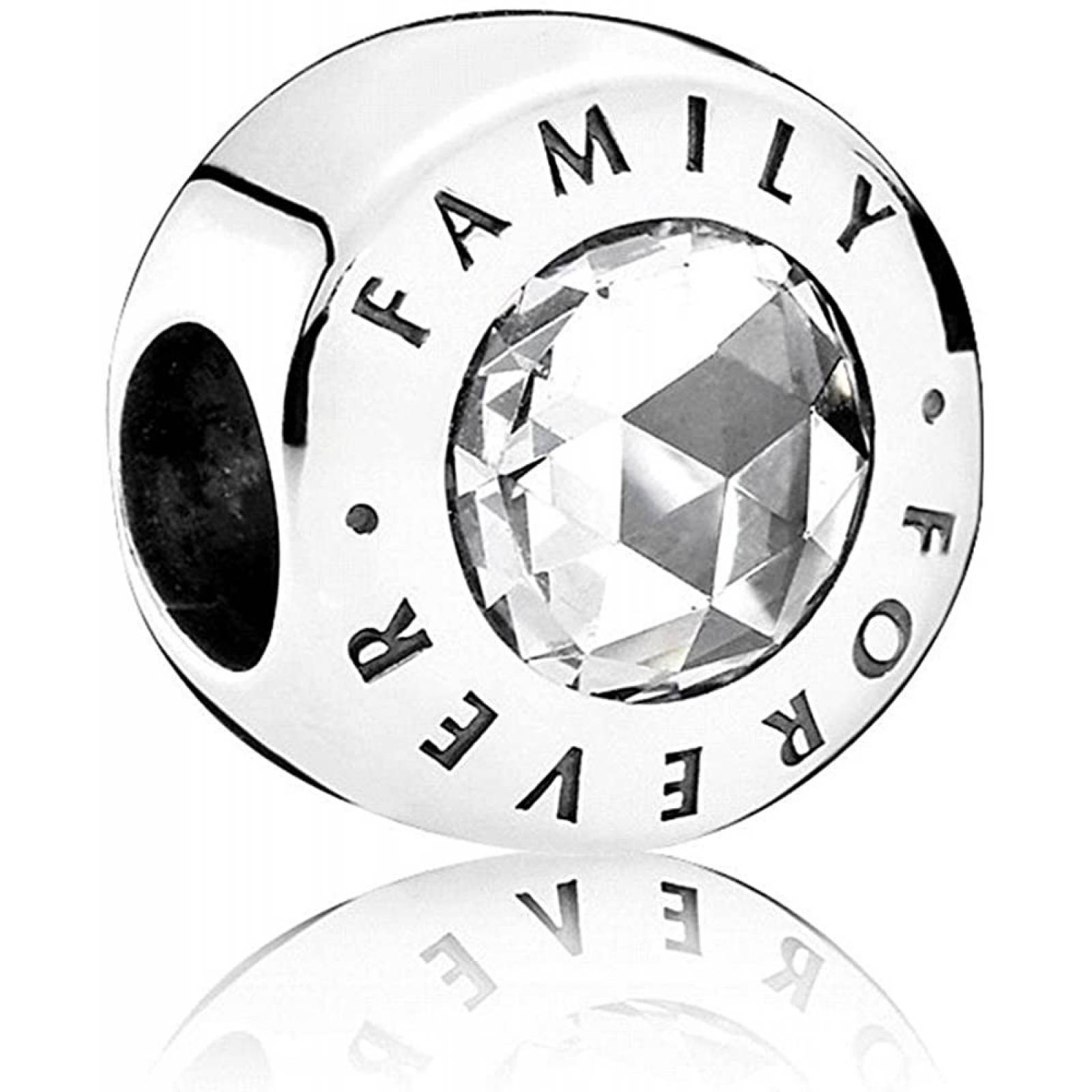 Charm Familia para siempre 791884CZ