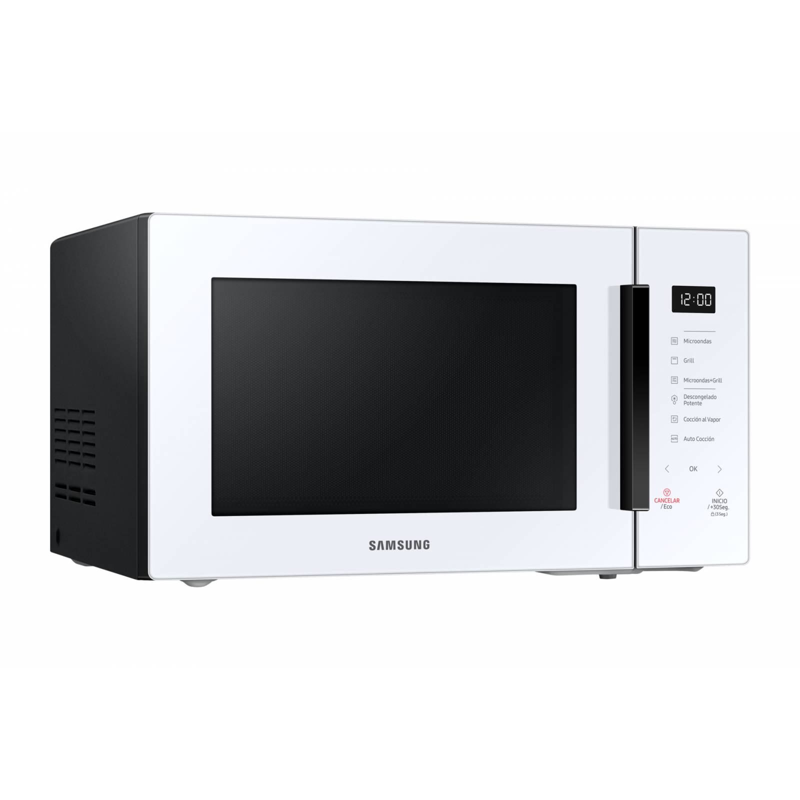 Horno de microondas BESPOKE Grill con vaporera 1 0 pies (28 L) color Blanco Blanco