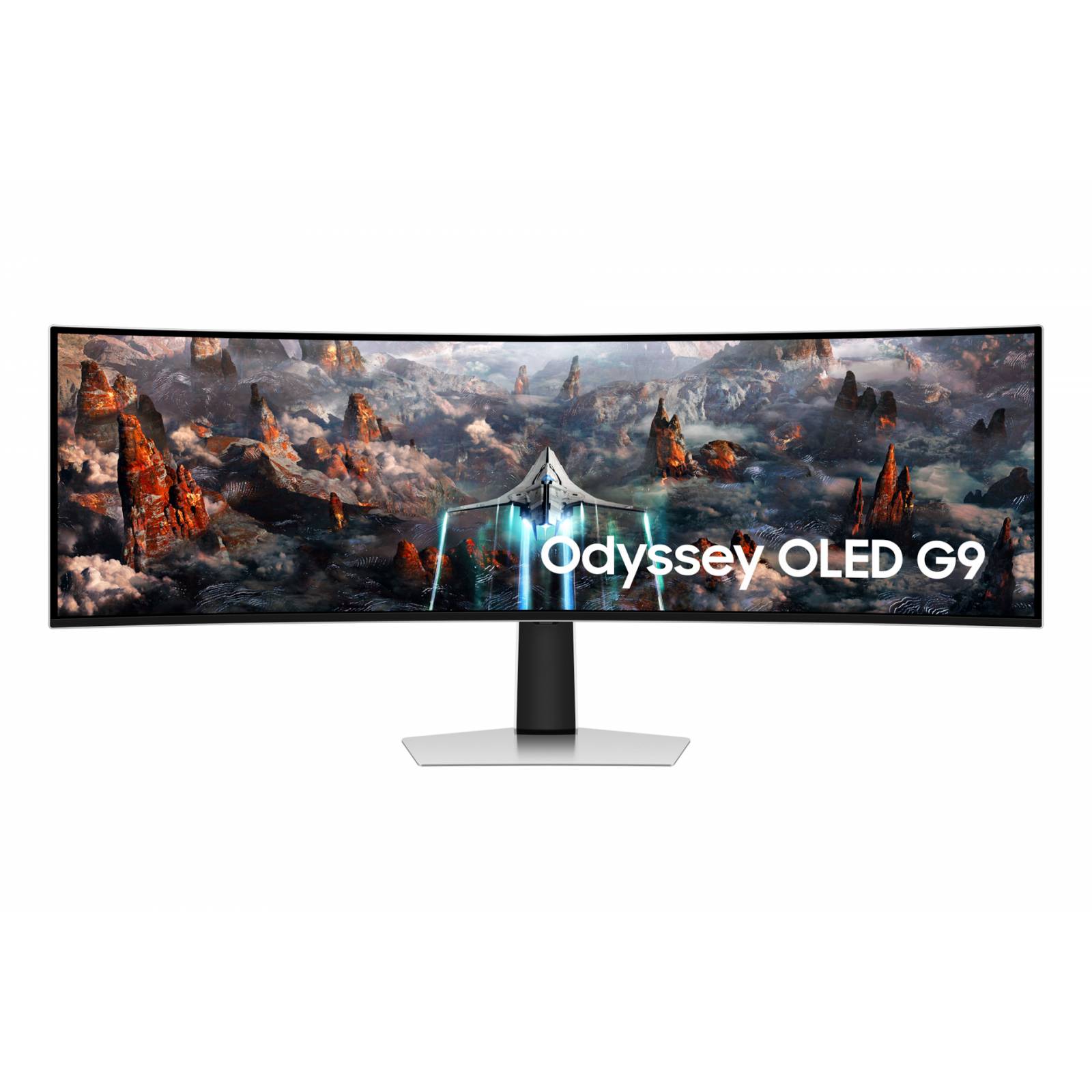 Monitor Gamer 49  Odyssey OLED G9 G93SC   Light Gray