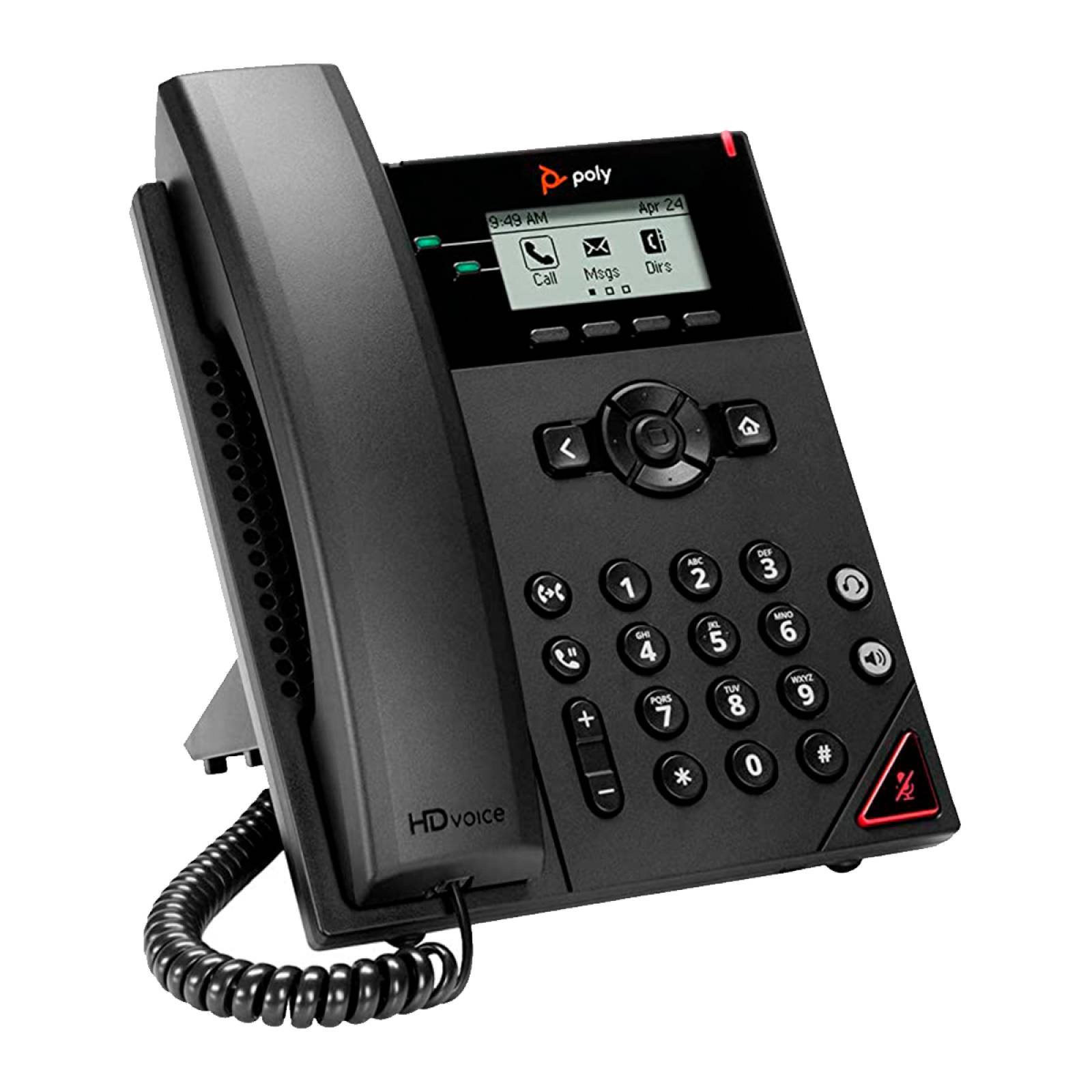 Teléfono IP Alámbrico Polycom VVX 150 2 Líneas Altavoz
