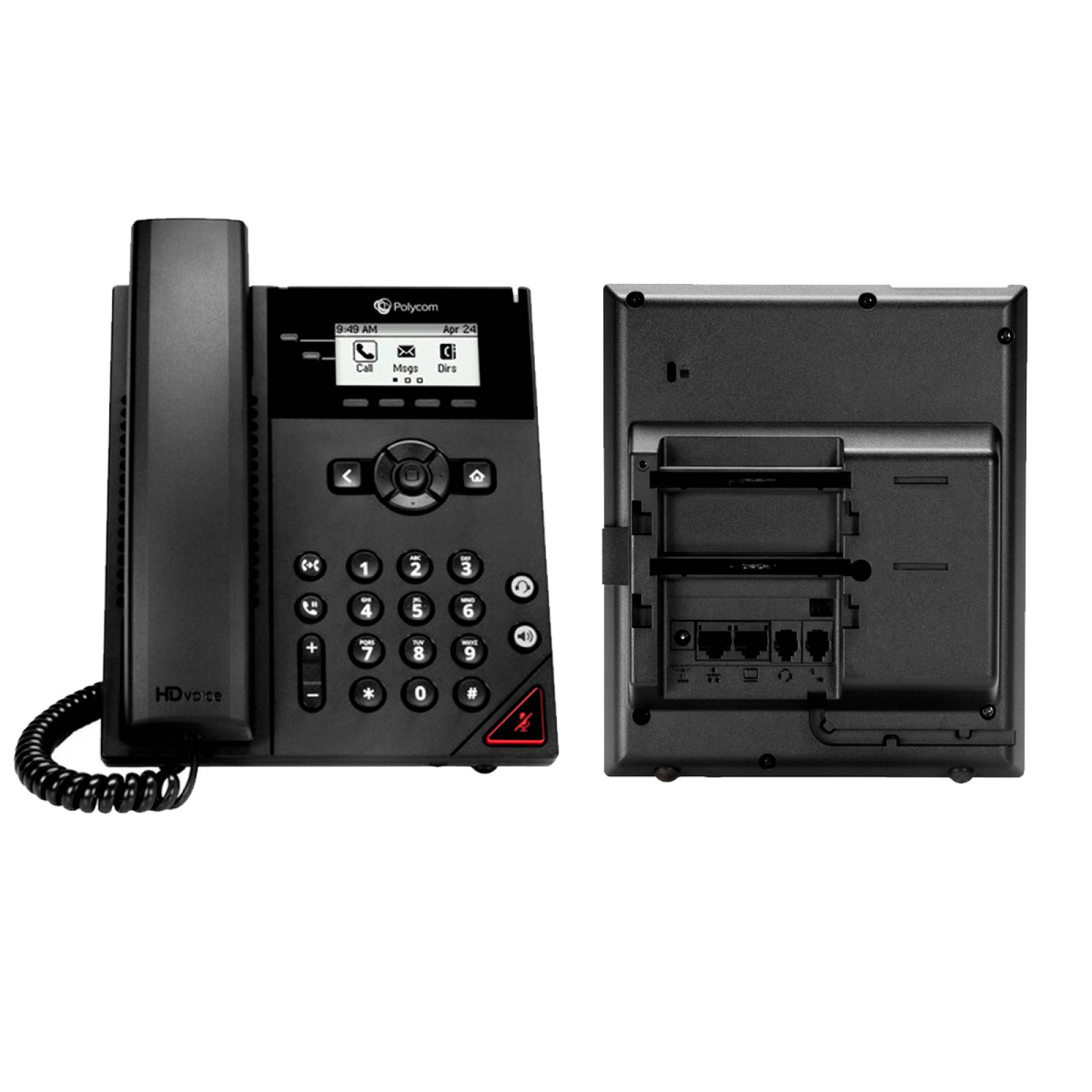 Teléfono IP Alámbrico Polycom VVX 150 2 Líneas Altavoz