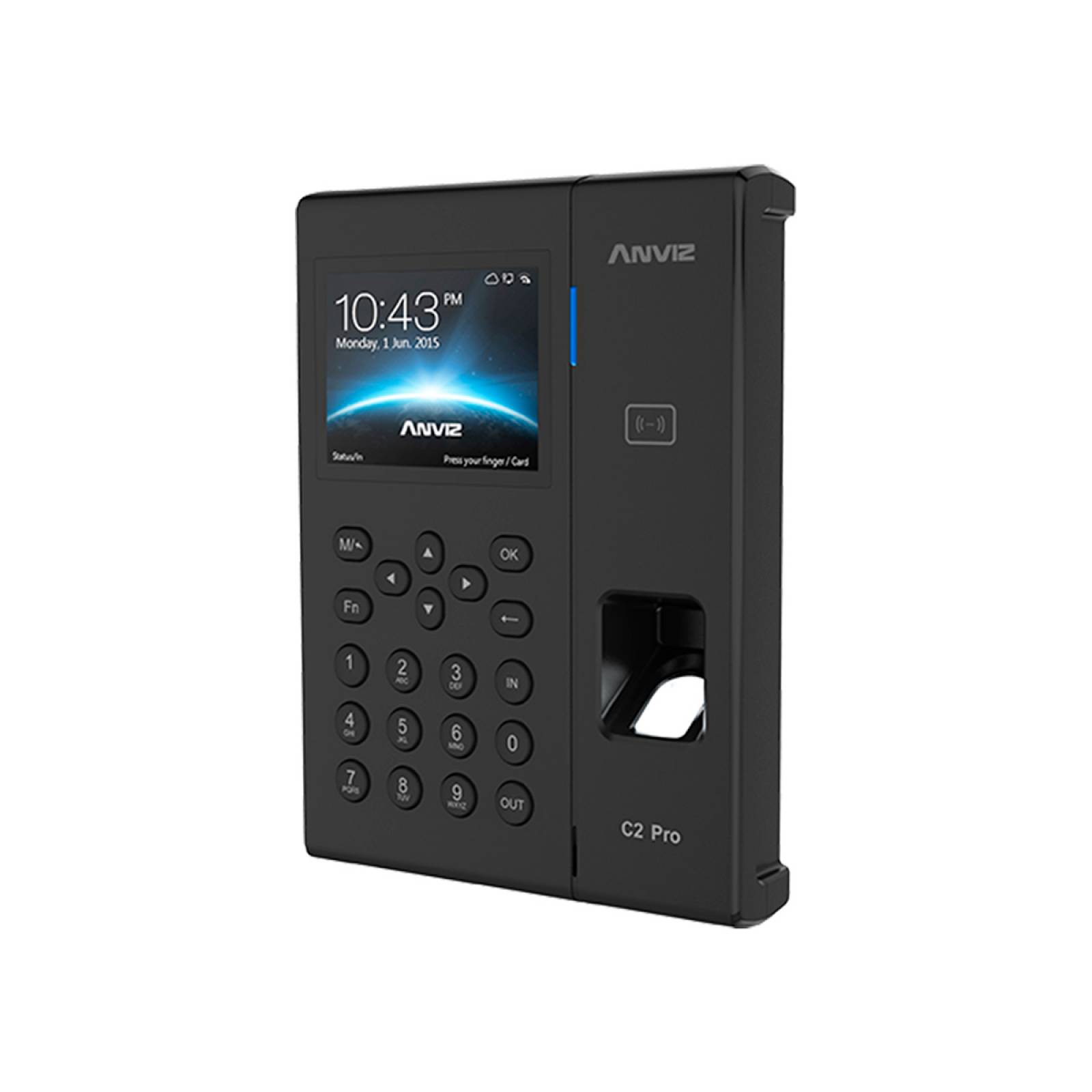 Control Asistencia Anviz AN C2PRO Biometrico Huella Digital 