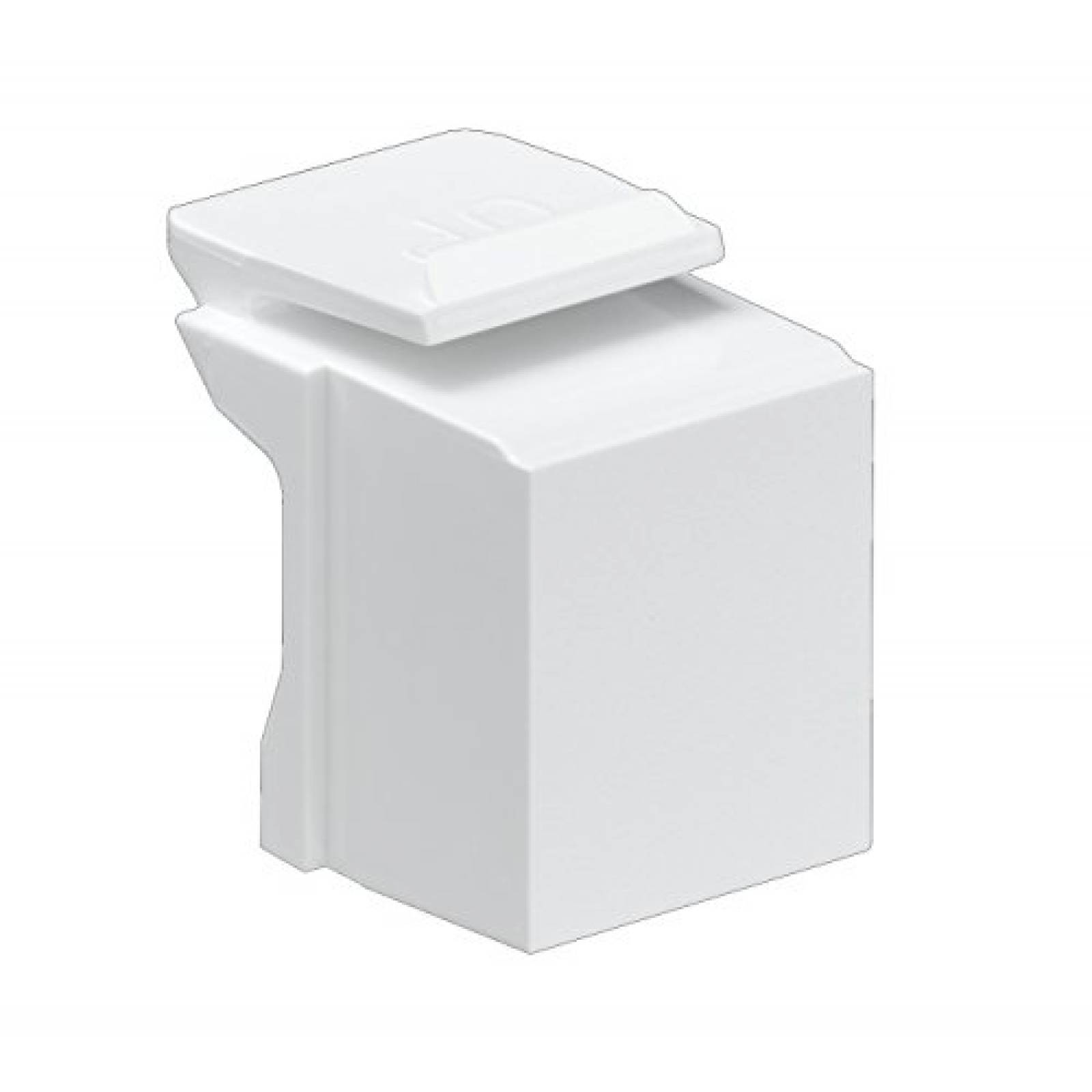 Conector Modular Leviton Quickport 41084 0BW Color Blanco