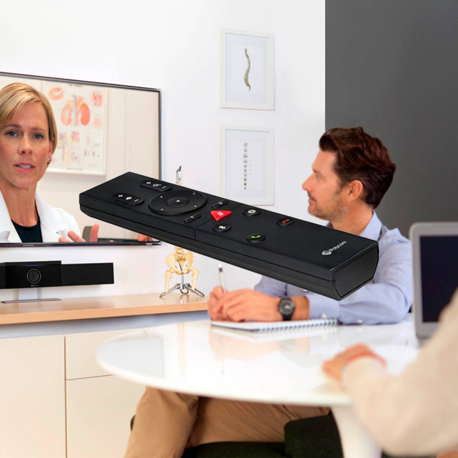 Control Remoto Poly 2201 52889 001 para Modelo Studio USB