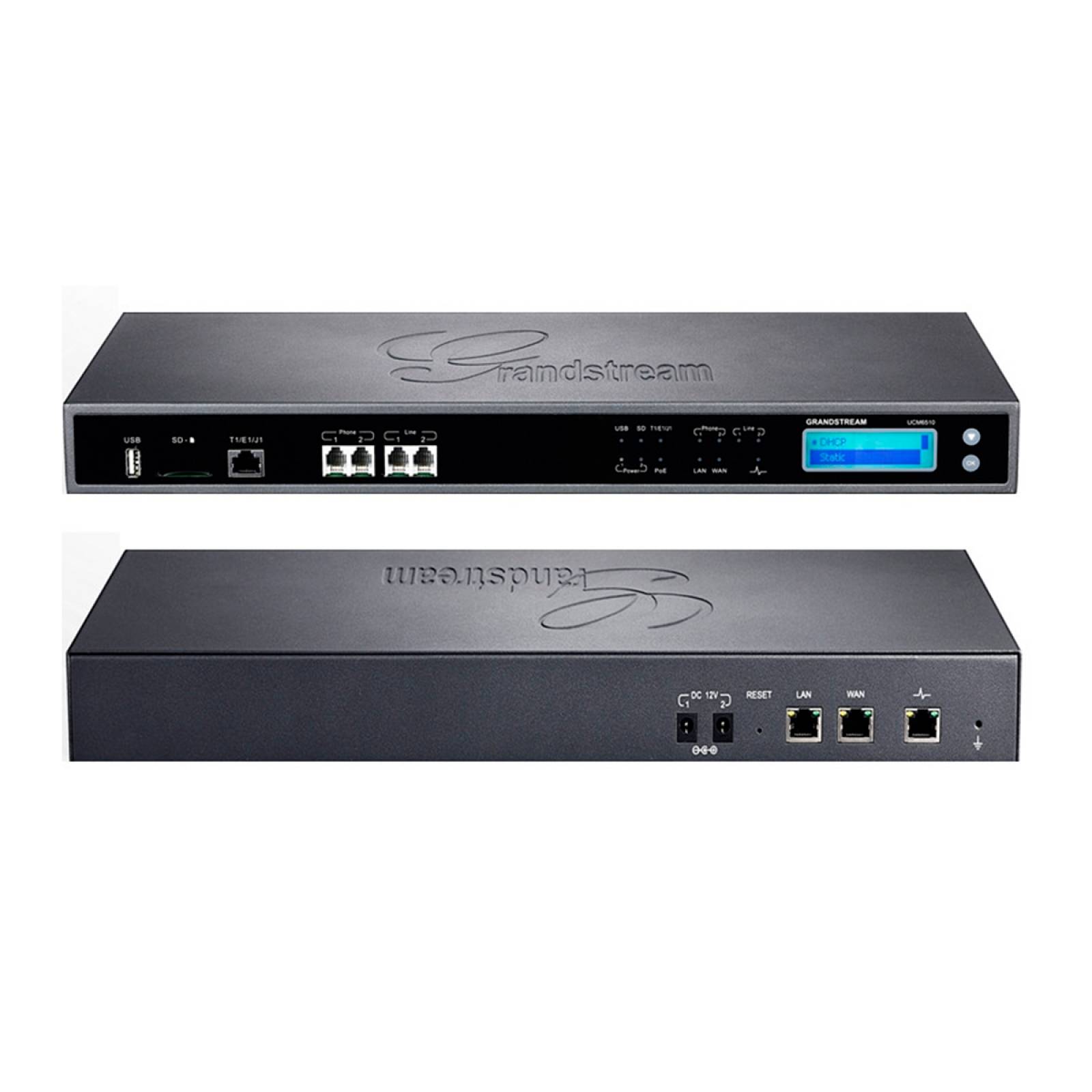 Grandstream Ucm6510 Conmutador Ip Interfase E1 2000 Exts