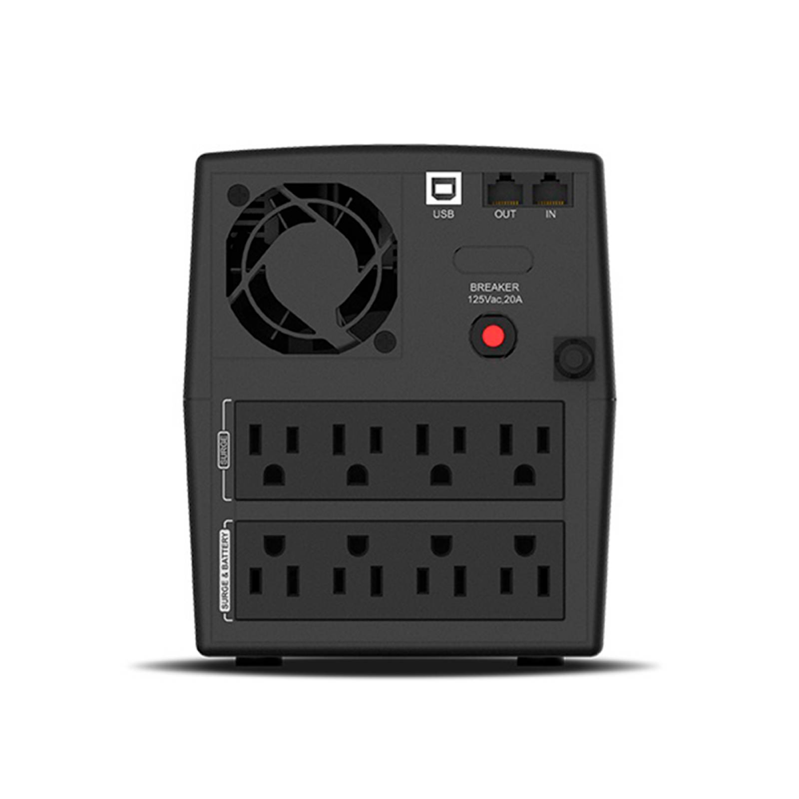 Regulador No Break Smartbitt SBNB1800 Interactivo 1800 Va