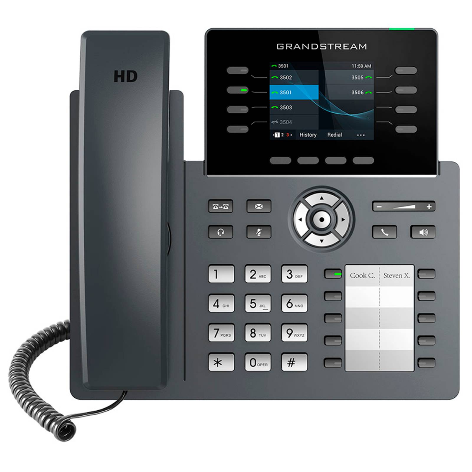 Teléfono IP Grandstream Grp2634 HD Carrier Cuentas Sip