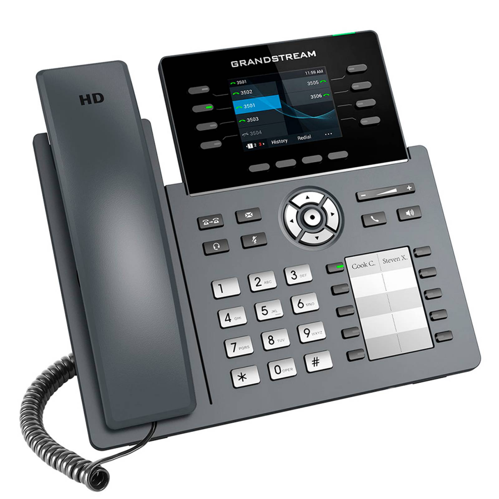 Teléfono IP Grandstream Grp2634 HD Carrier Cuentas Sip