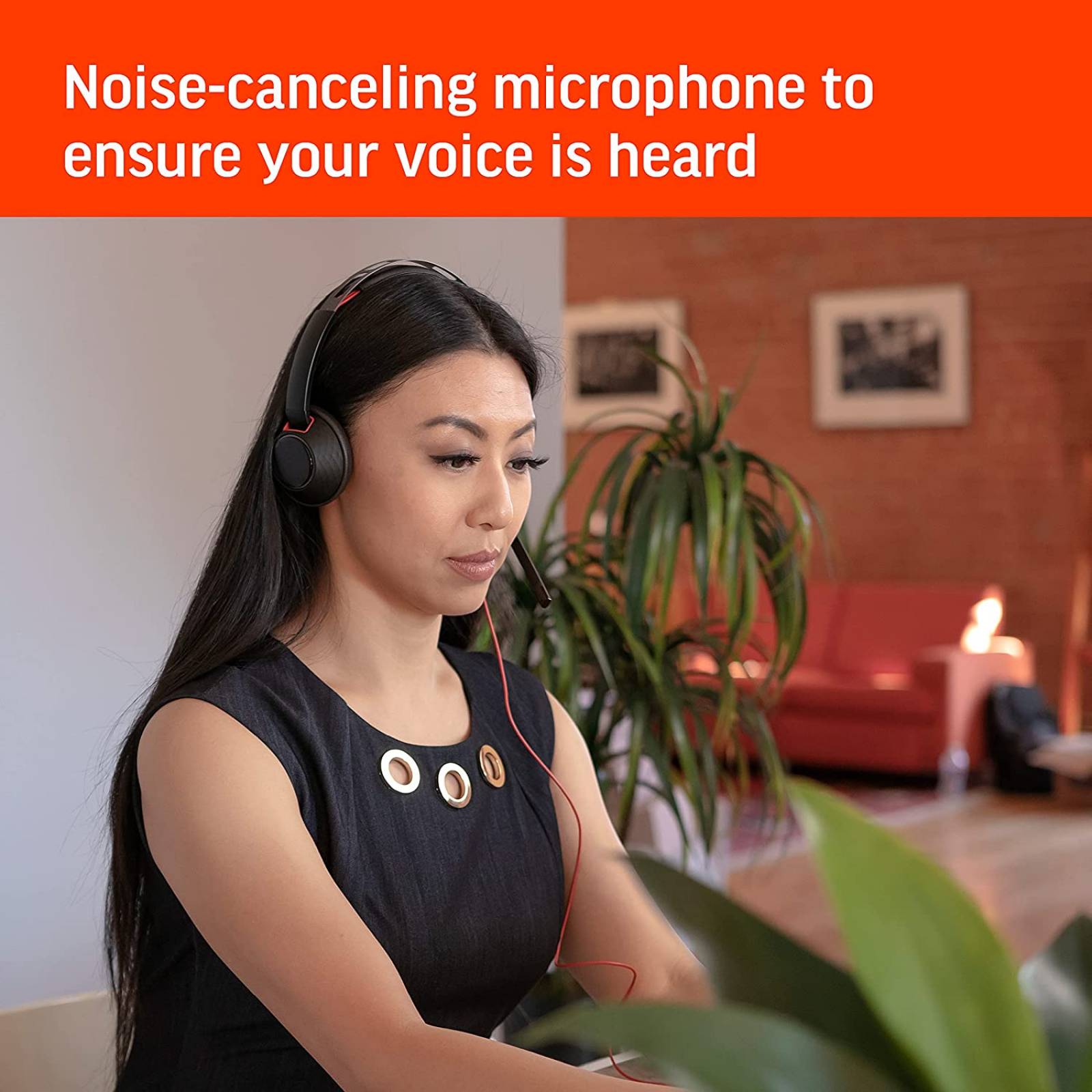 Audífonos Plantronics Blackwire 5220 USB A 35mm Negro 