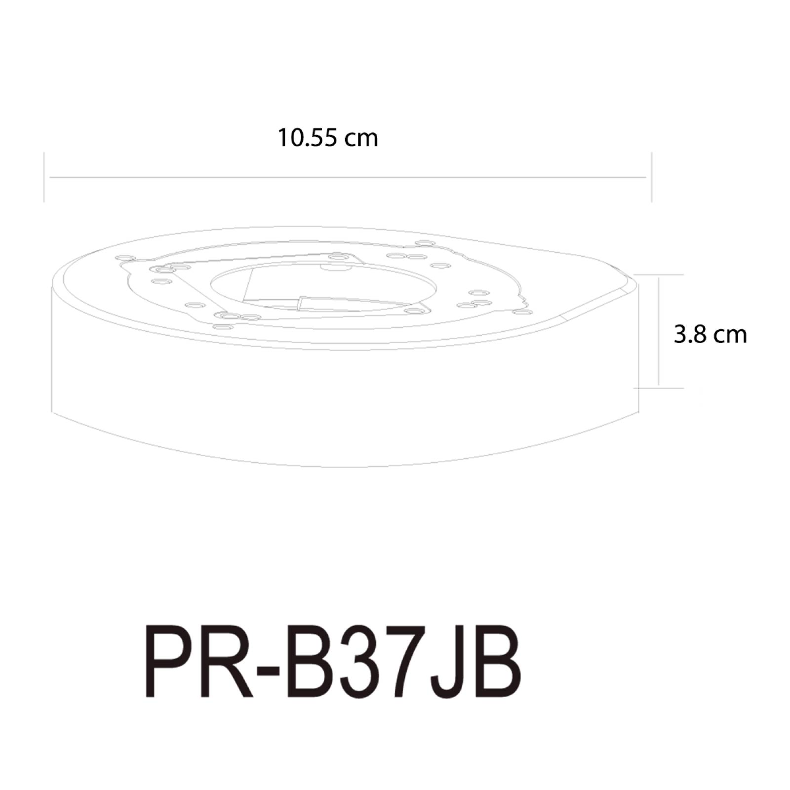 Caja Provision ISR PR B37JB para cámaras CCTV Pequeña