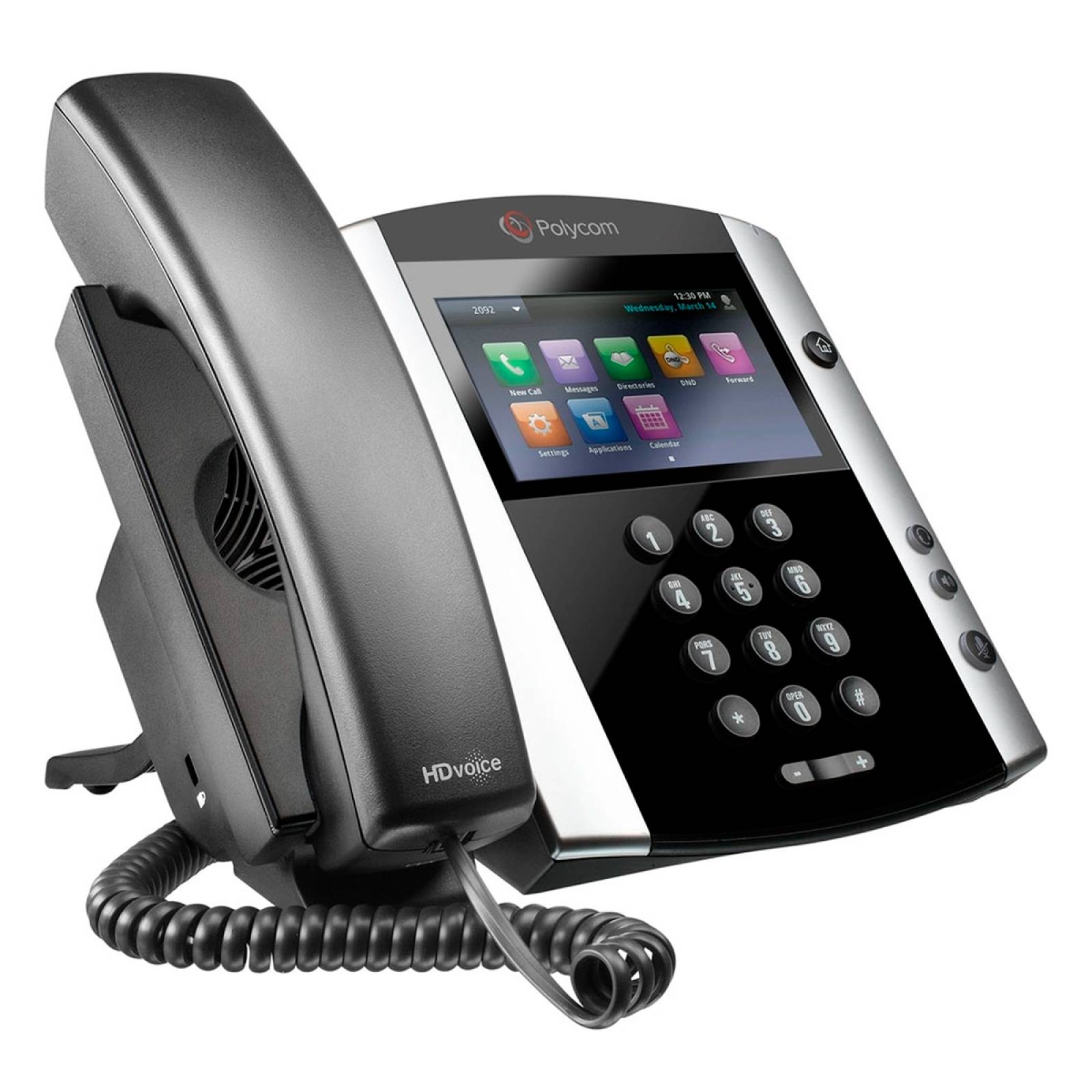 Teléfono Poly IP con Pantalla LCD 43'' VVX 601 16 Líneas